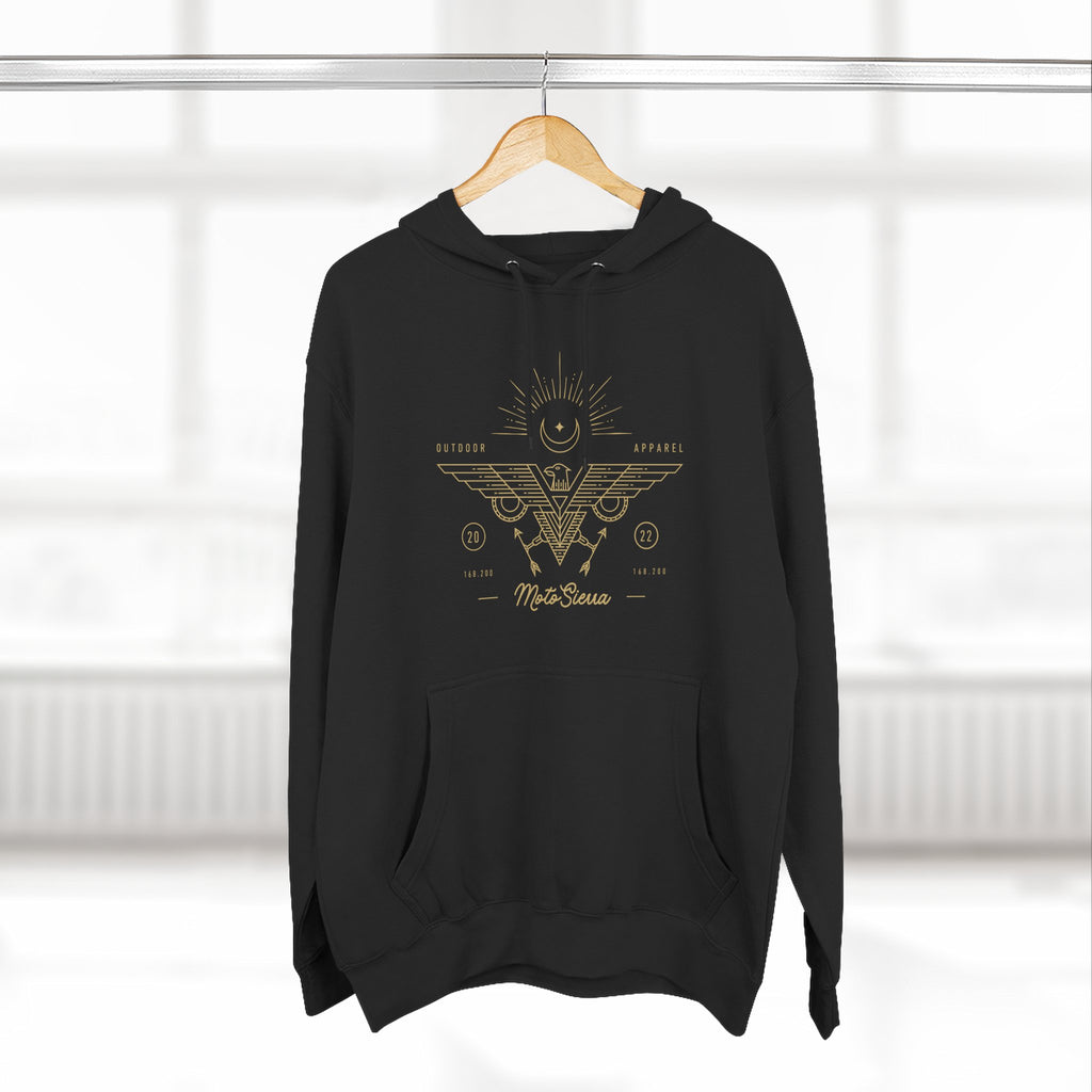 Gold Eagle Classic Three-Panel Fleece Hoodie