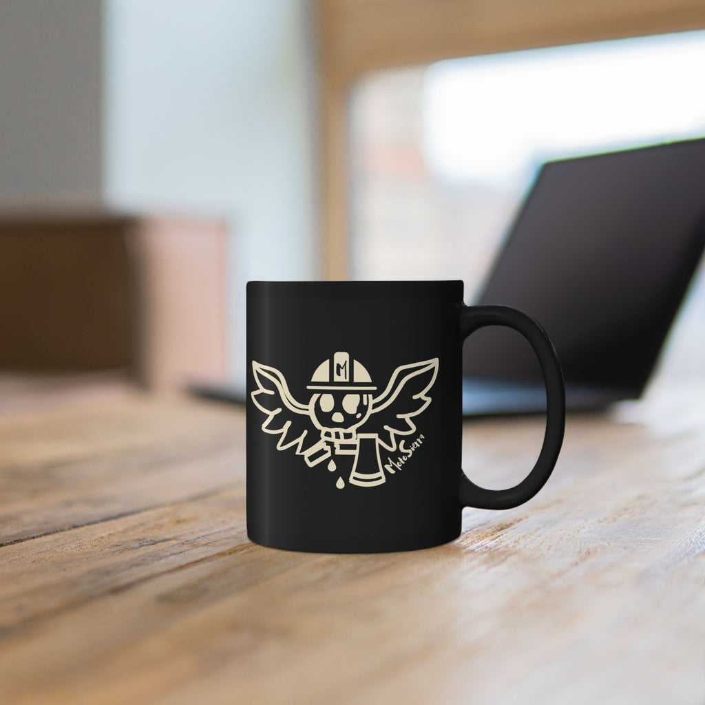 Les Halles Black Mug (11oz)