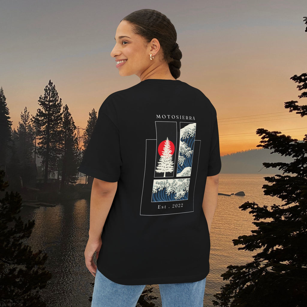 Waves Unisex Oversized Boxy Tee