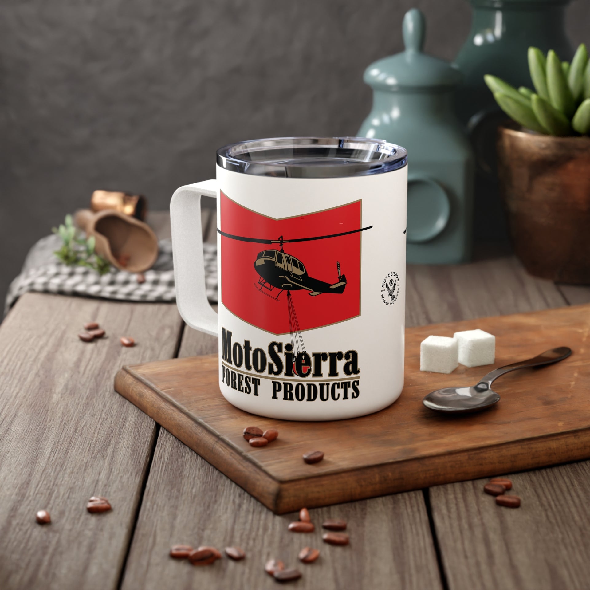 205 Logo Insulated Travel Mug, Camping Coffee Cup – My Store
