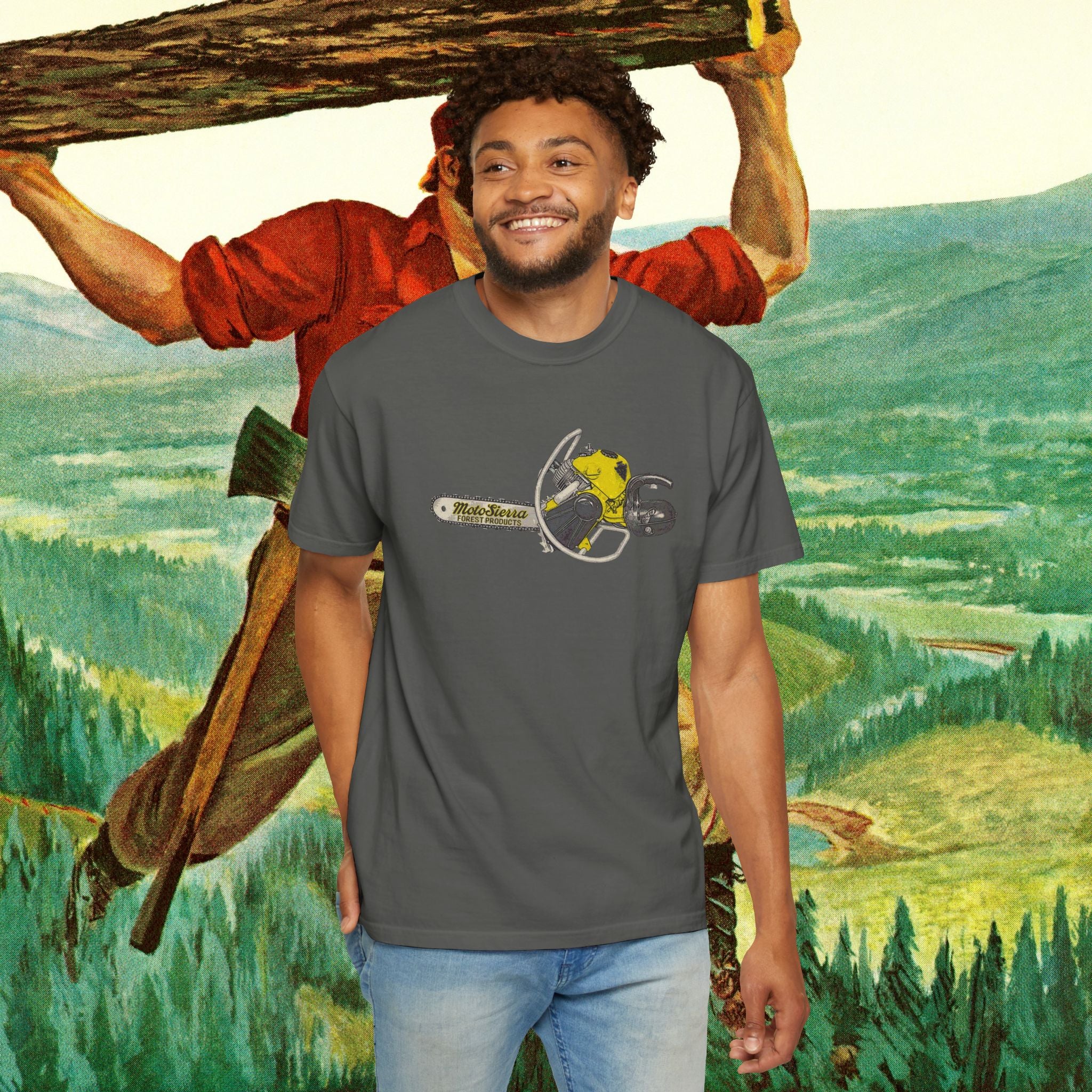 Vintage Chainsaw Unisex T-Shirt | Lumberjack Style | Casual Wear for Outdoorsman, Gift for Father's Day, Tree Lover Gift, Vintage Vibe, [...]