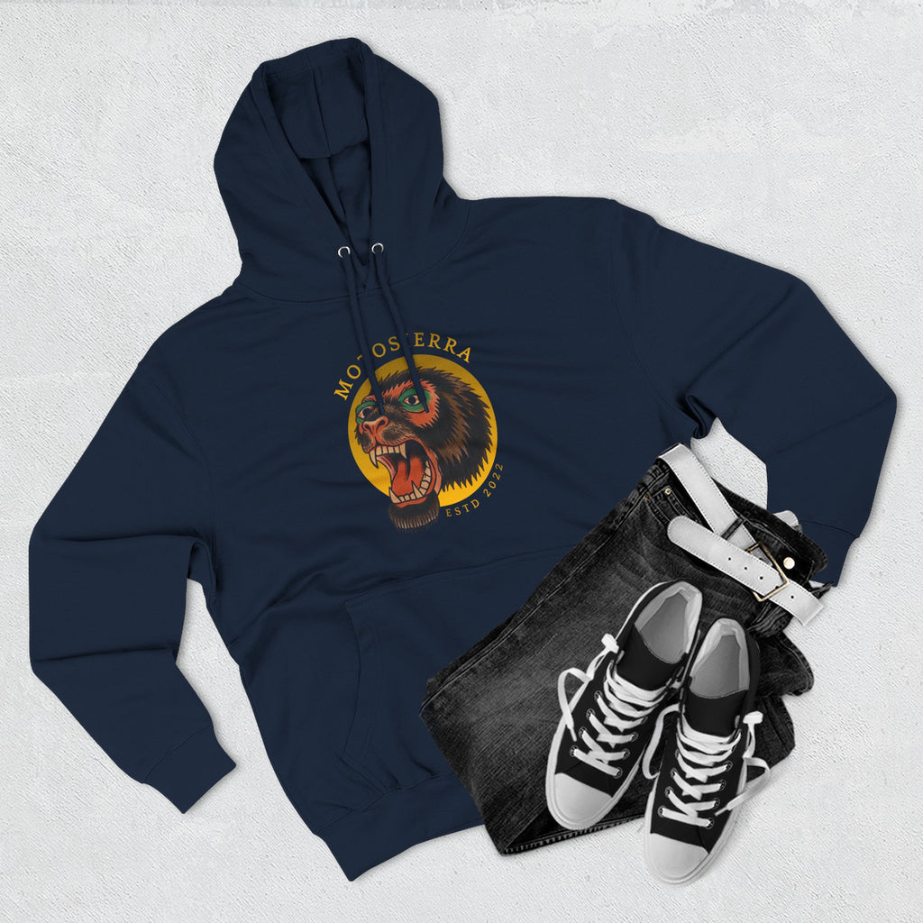 Sasquatch Three-Panel Fleece Hoodie