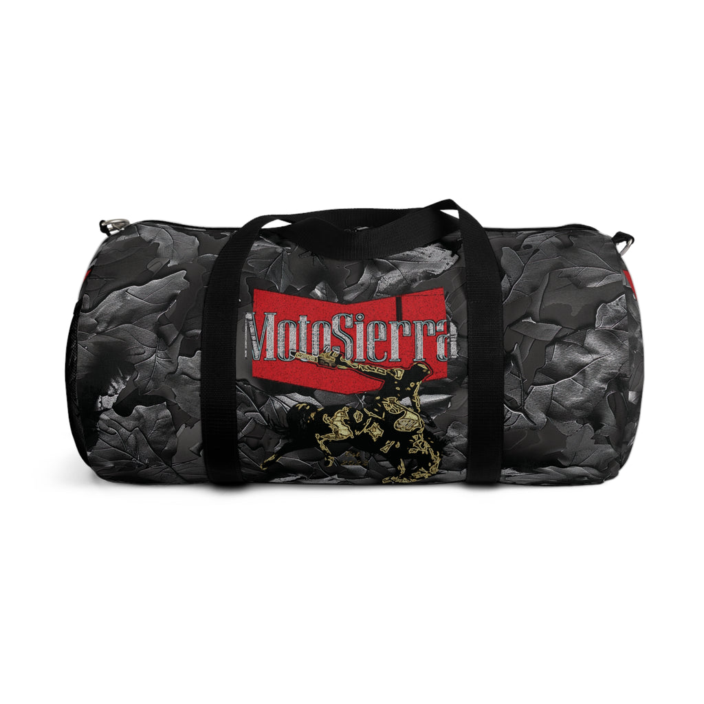 Gray Leaf Camo Duffel Bag