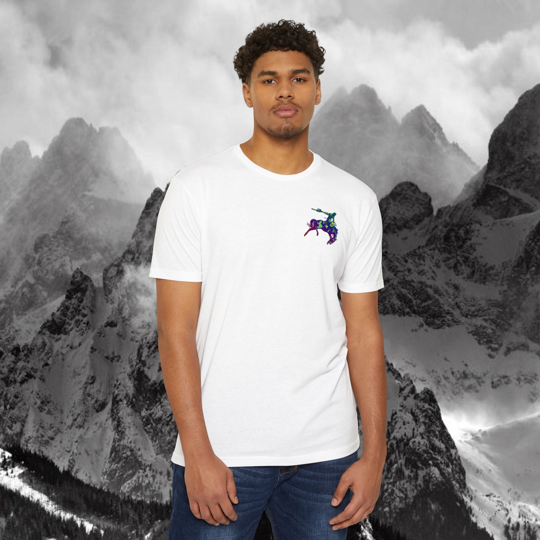 The Neon Dart Unisex CVC Jersey T-shirt