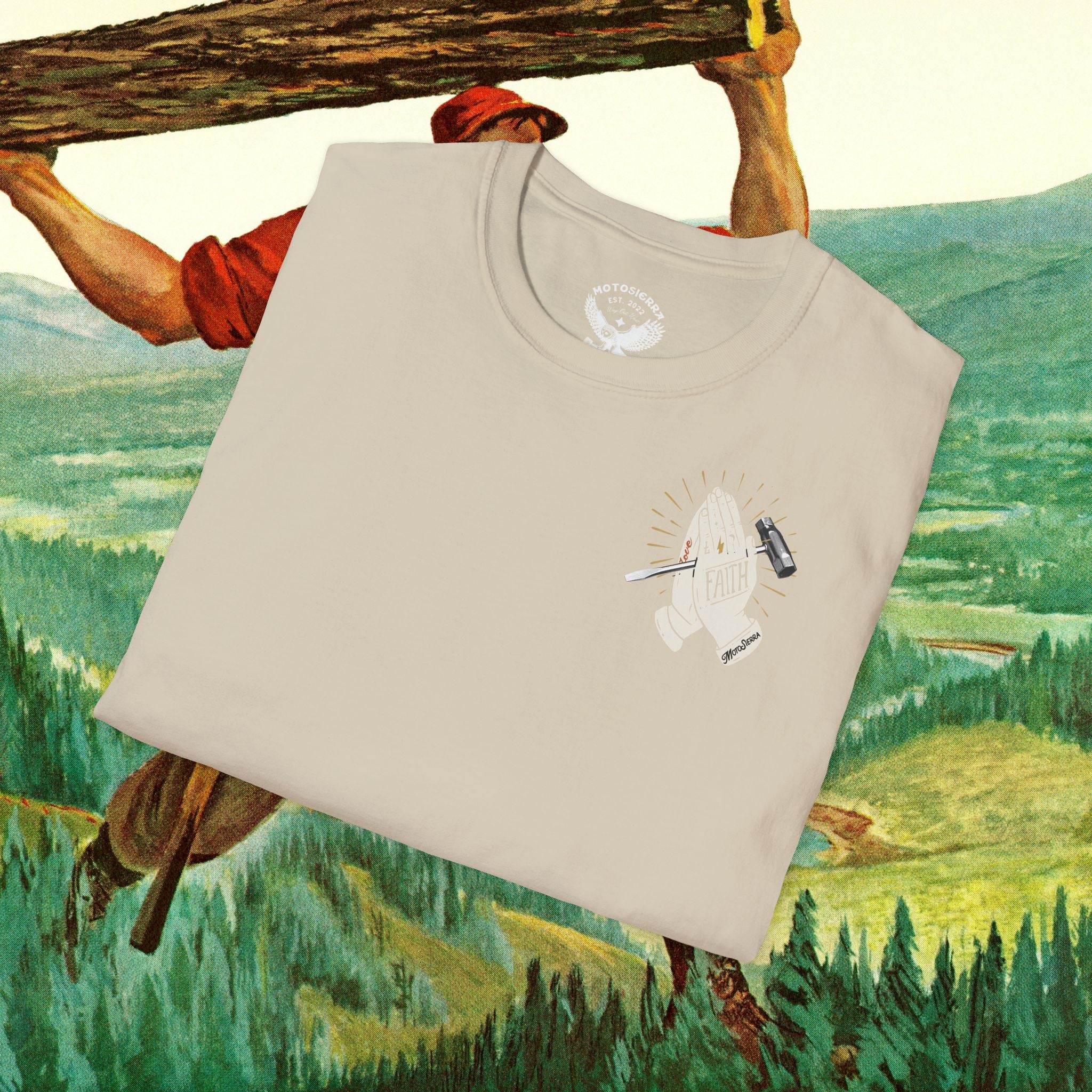 EUROPE ONLY Faith Scrench Unisex Softstyle T-Shirt