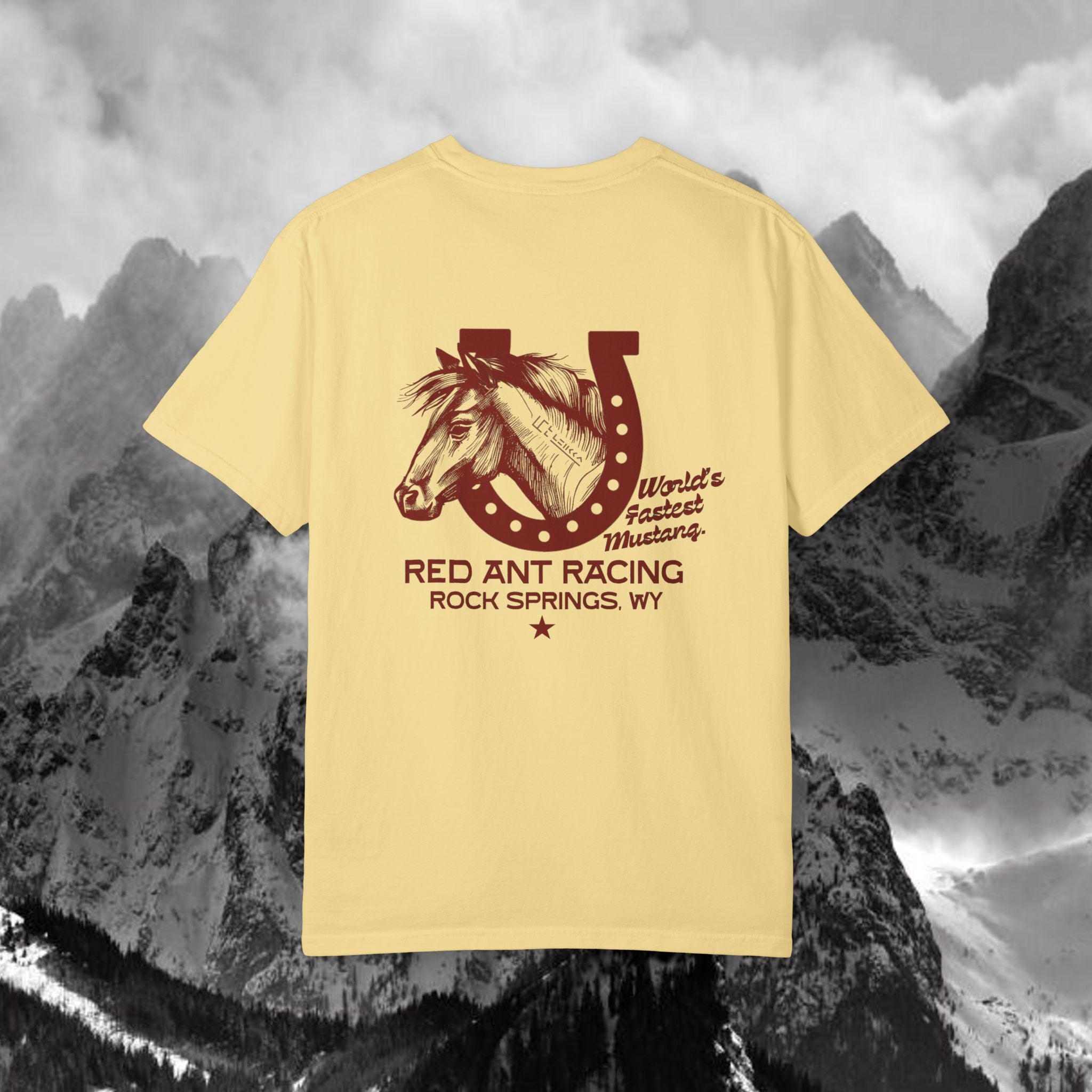 Red Ant Racing Unisex Garment-Dyed T-shirt