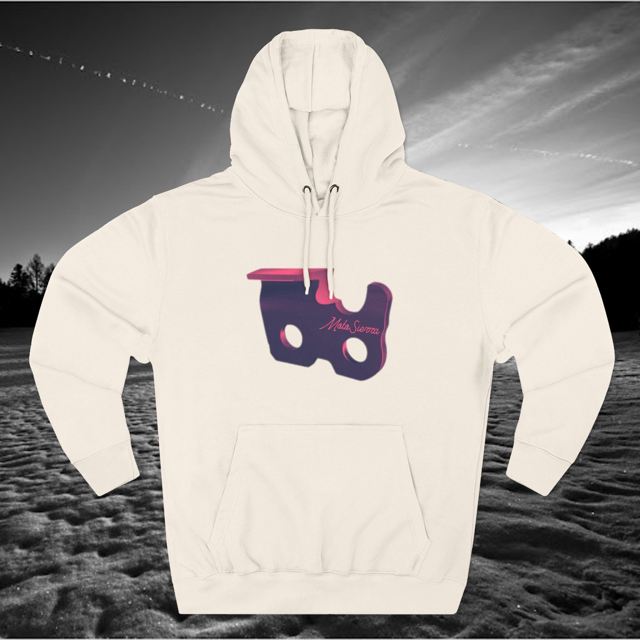 Cutter Three-Panel Fleece Hoodie