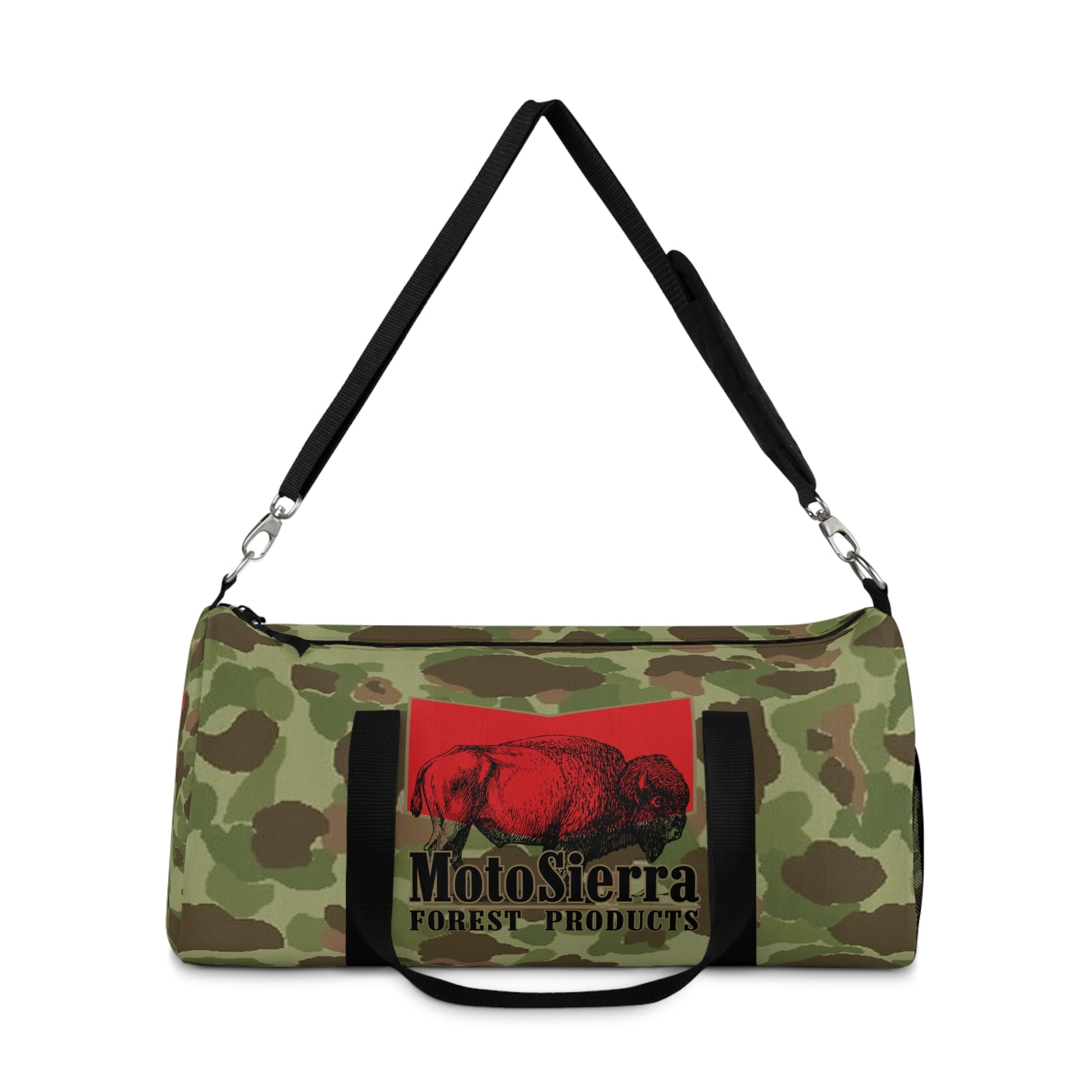 Frogskin Motosierra Adventure Duffel Bag - Perfect for Gym, Travel, Outdoor Activities, Weekend Getaway, Gifts