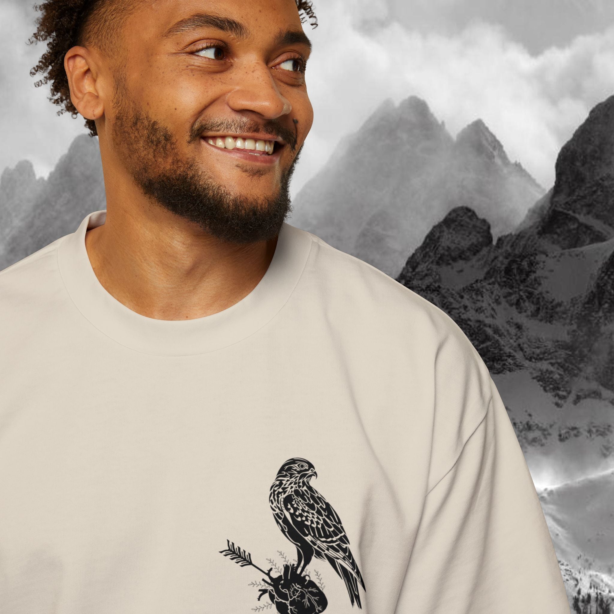 Australia Raker Peak Men's Heavy Oversized Tee