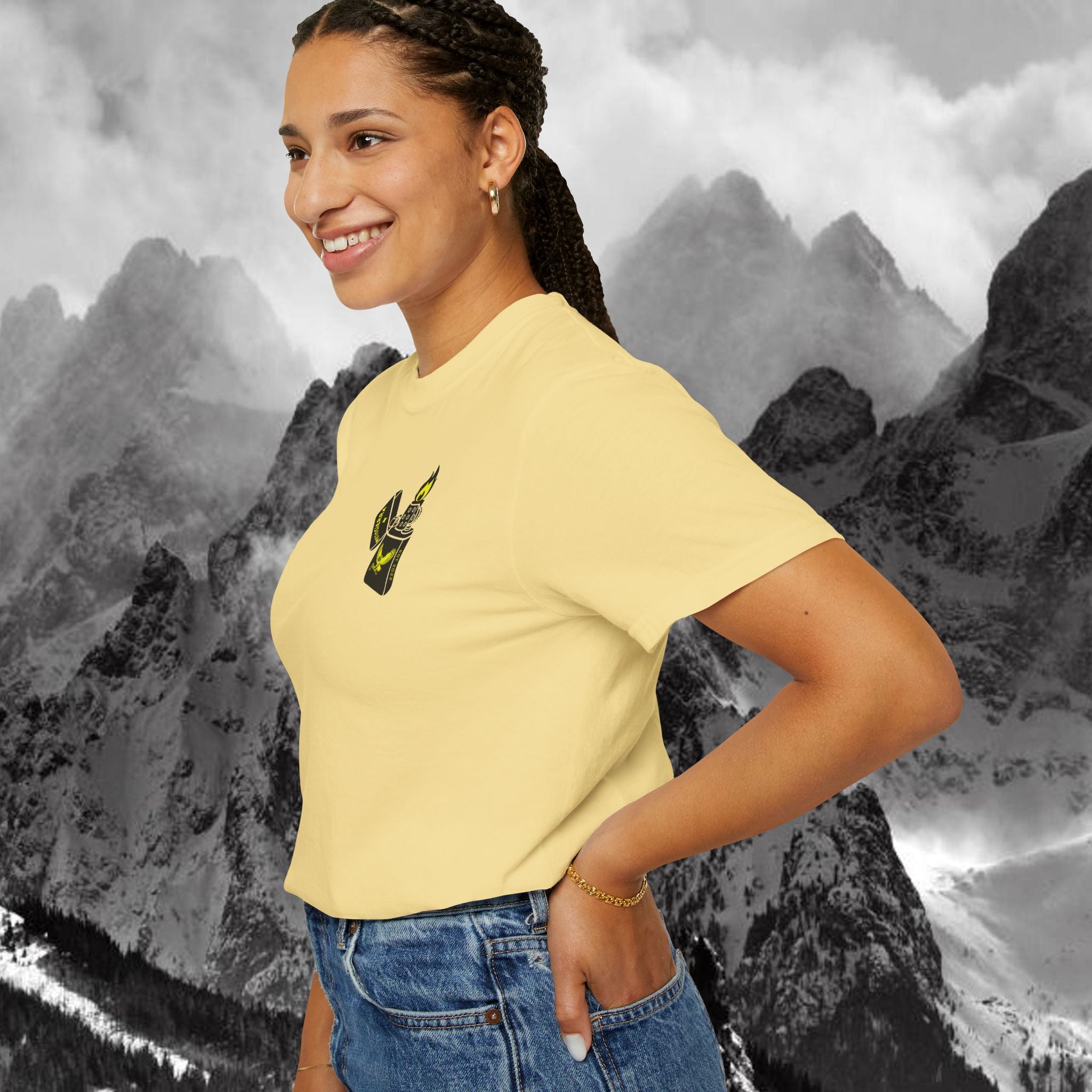 Flint Unisex Garment-Dyed T-shirt
