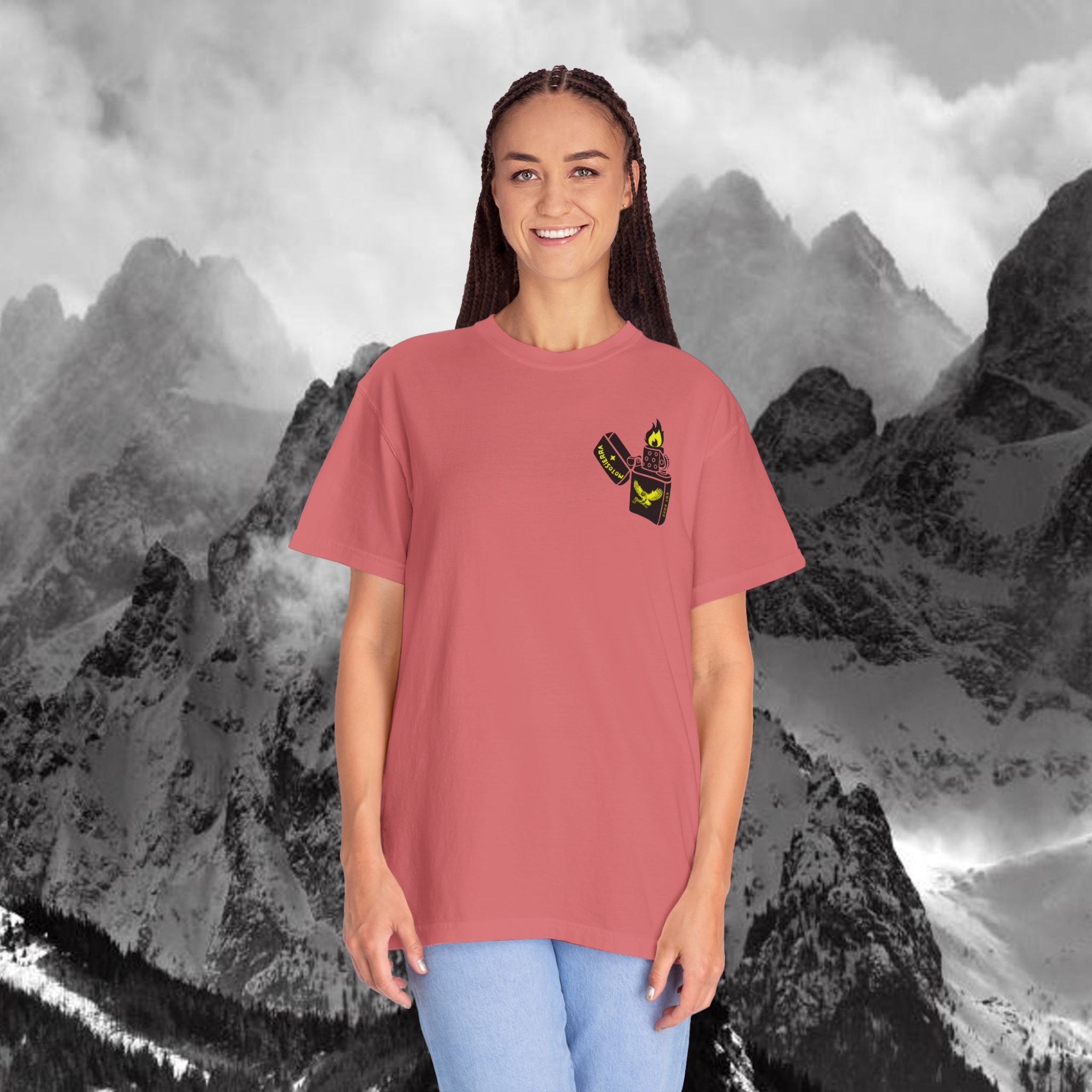 Flint Unisex Garment-Dyed T-shirt