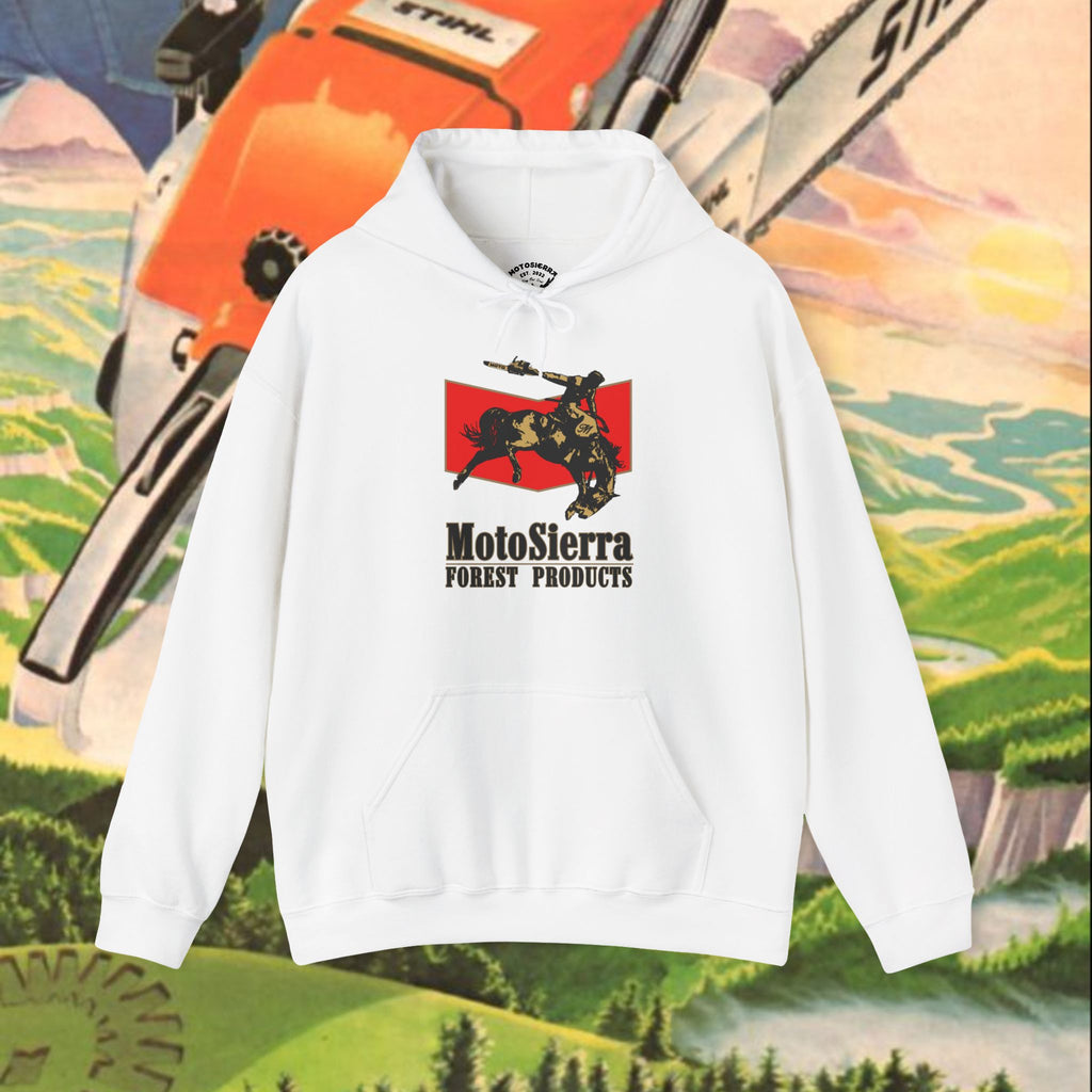 EUROPE ONLY Chevron Cowboy Logo Unisex Heavy Blend™ Hooded Sweatshirt