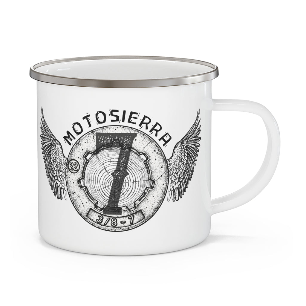 Old No. 7  Enamel Camping Mug