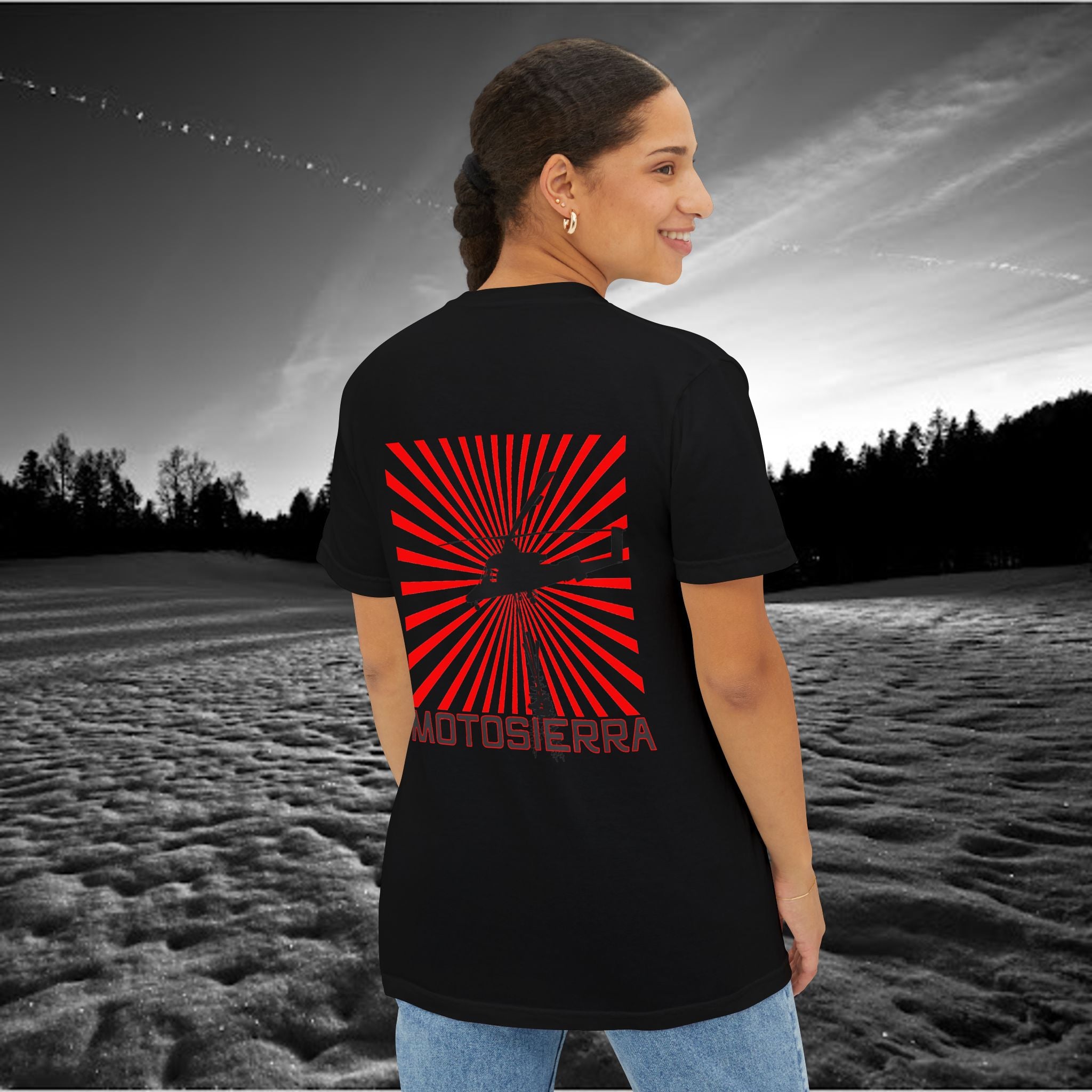 Interlocking Love Unisex Pocket T-Shirt - Premium Garment-Dyed Tee