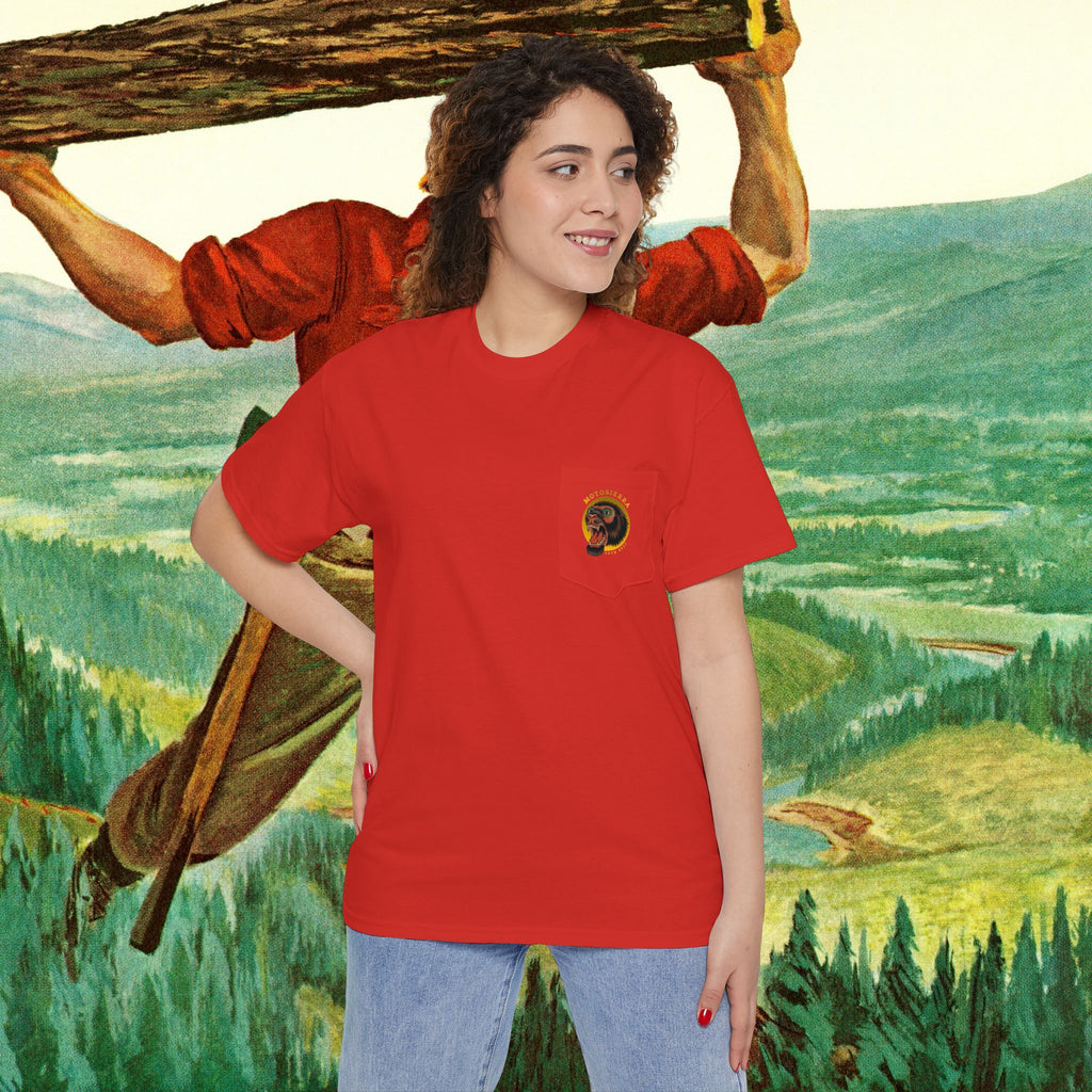 Sasquatch Unisex Heavy Cotton Pocket Tee