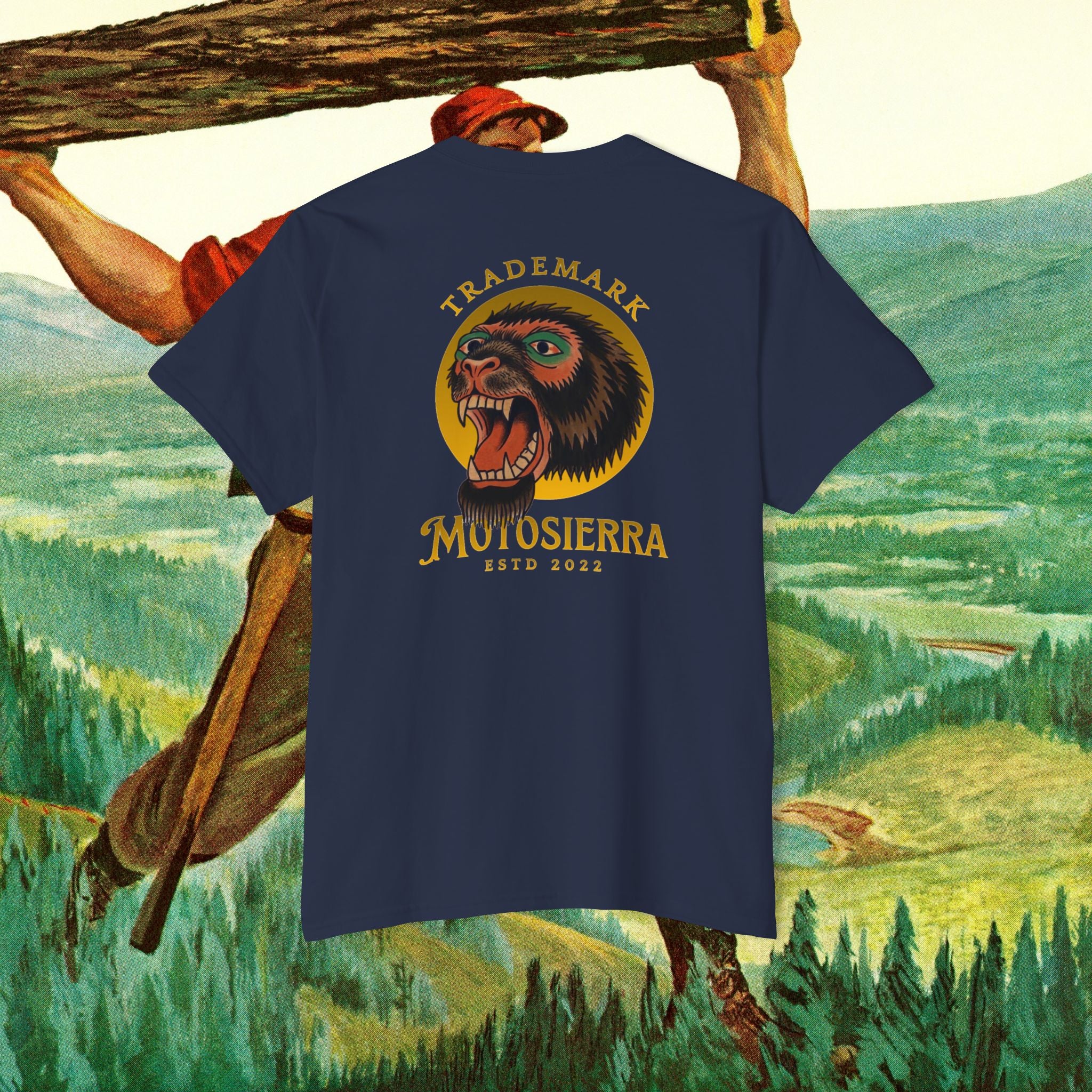 Sasquatch Unisex Heavy Cotton Pocket Tee