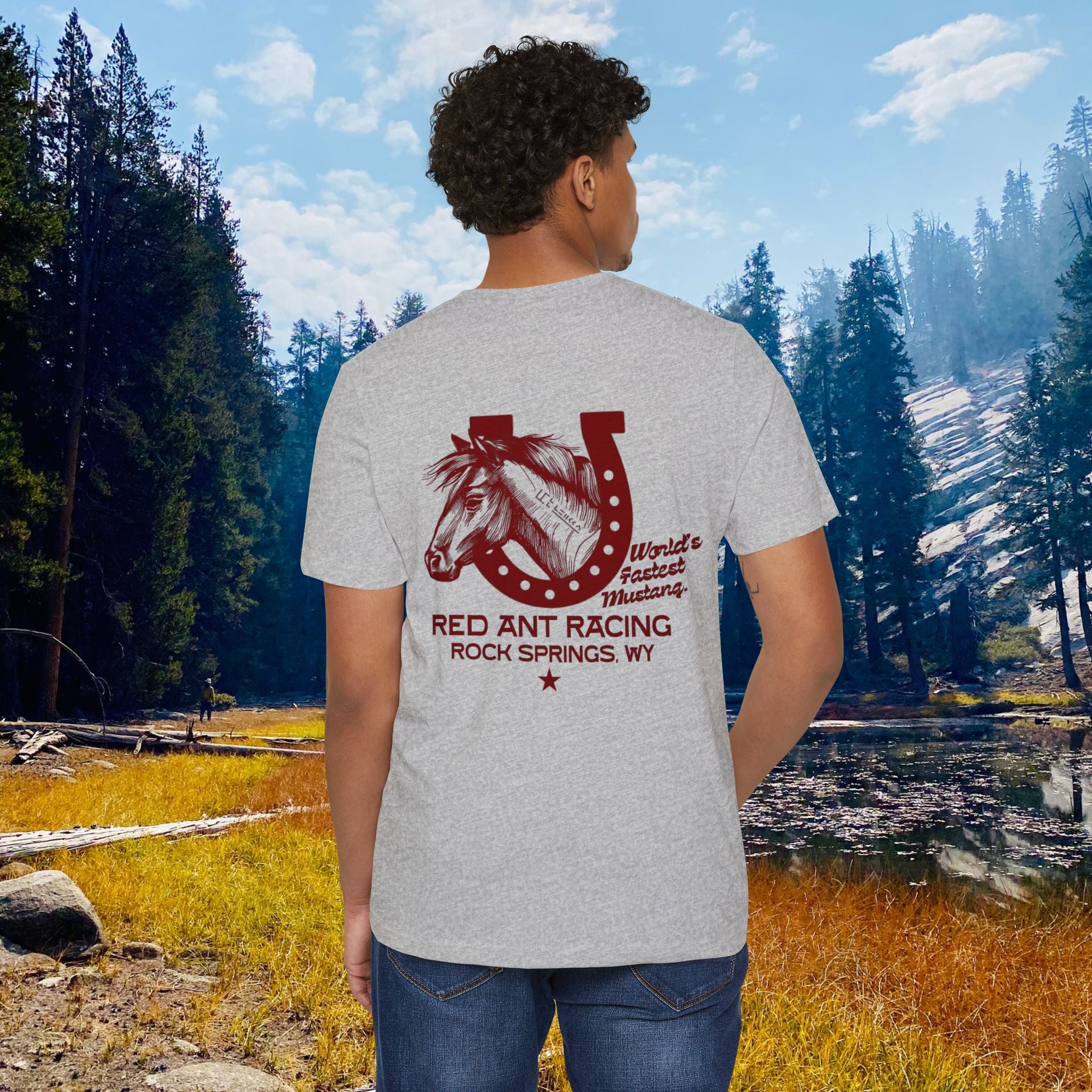 Red Ant Racing Unisex Recycled Organic T-Shirt