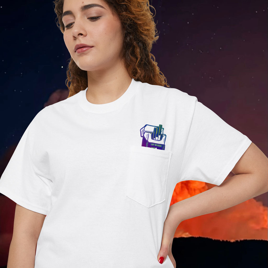 Smokes Unisex Heavy Cotton Pocket Tee