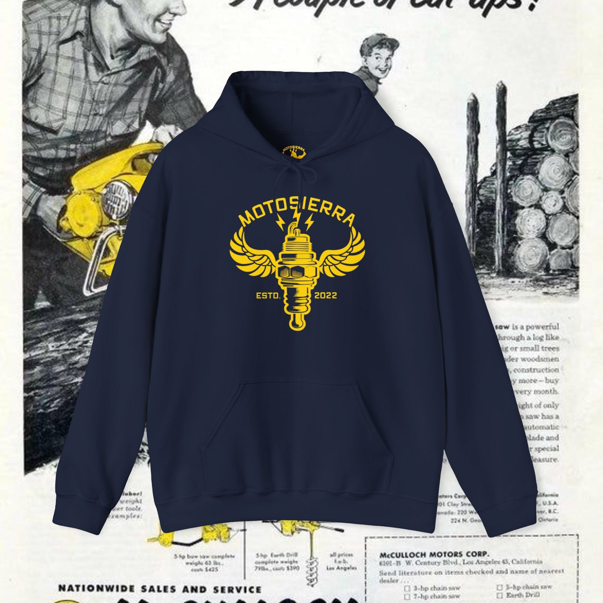 EUROPE ONLY Spark Plug Unisex Heavy Blend™ Hooded Sweatshirt