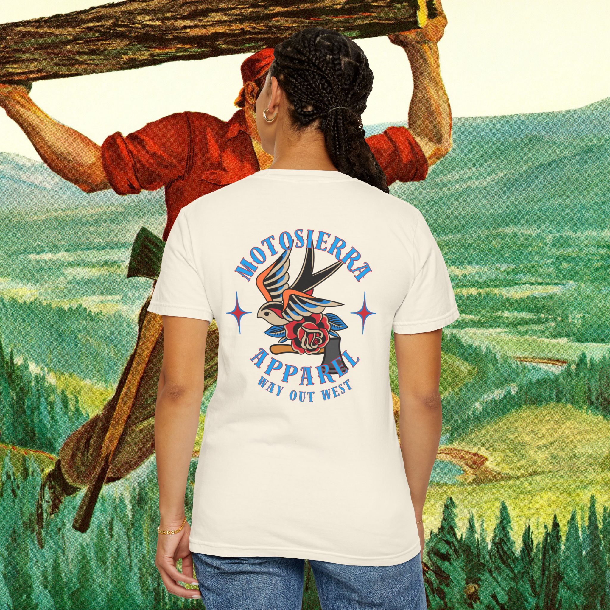 Cornell Unisex Garment-Dyed T-shirt