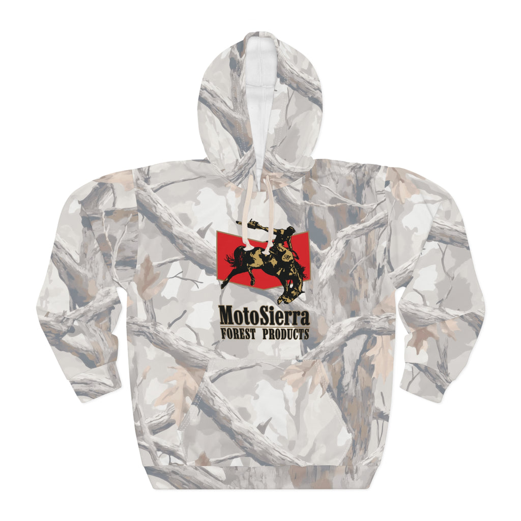 Ghost Camo Pullover Hoodie for Adventurers, Outdoor Gear, Casual Style,