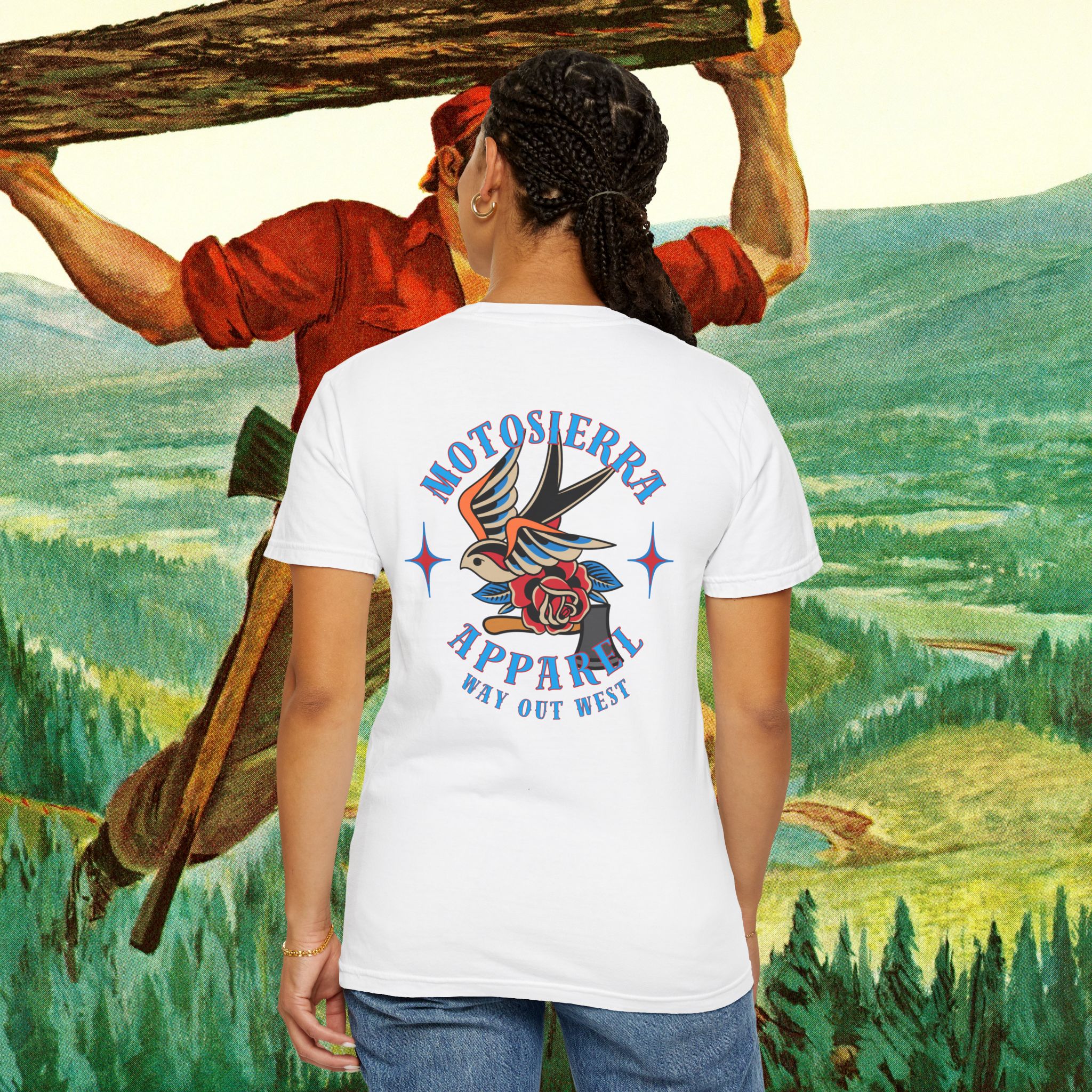 Cornell Unisex Garment-Dyed T-shirt