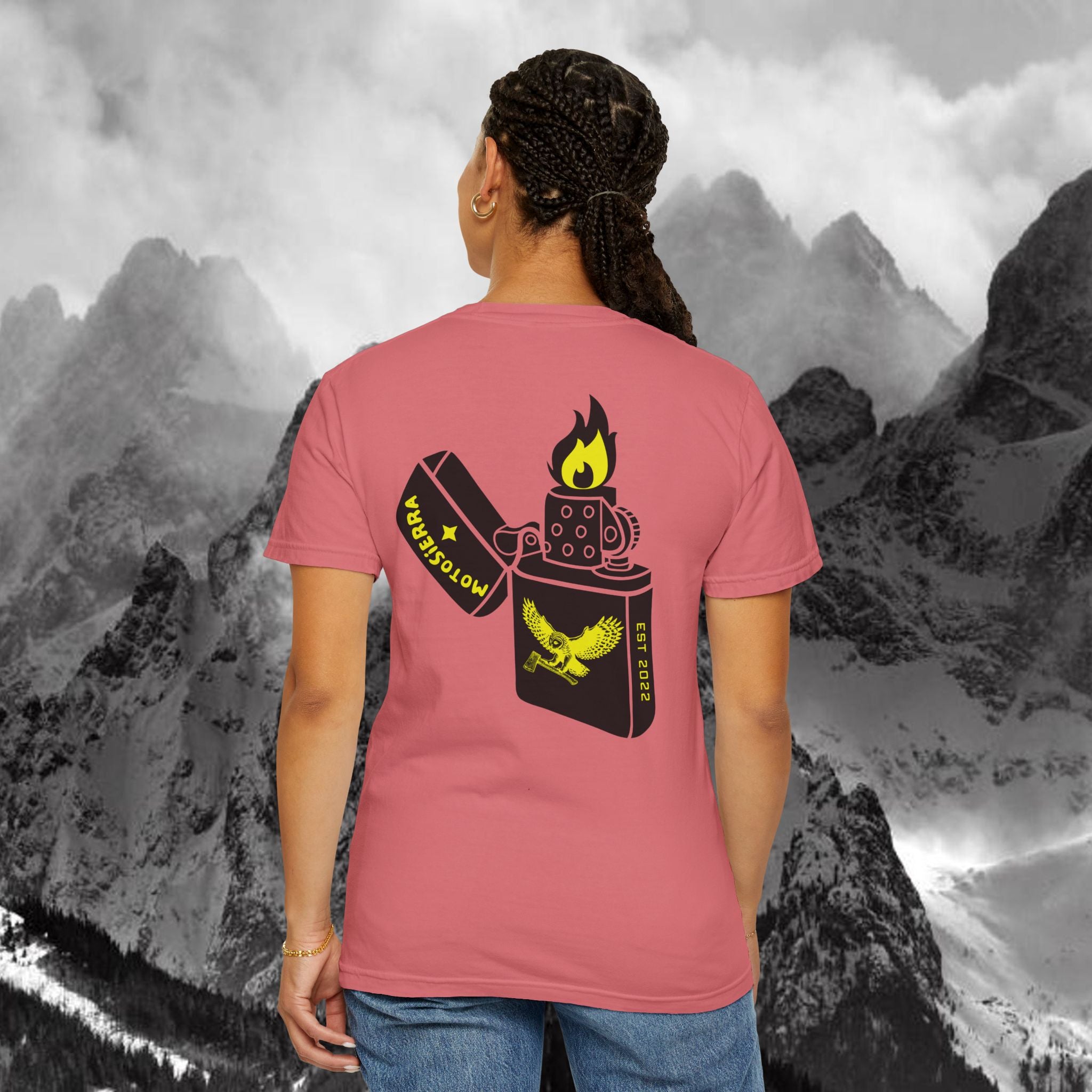 Flint Unisex Garment-Dyed T-shirt