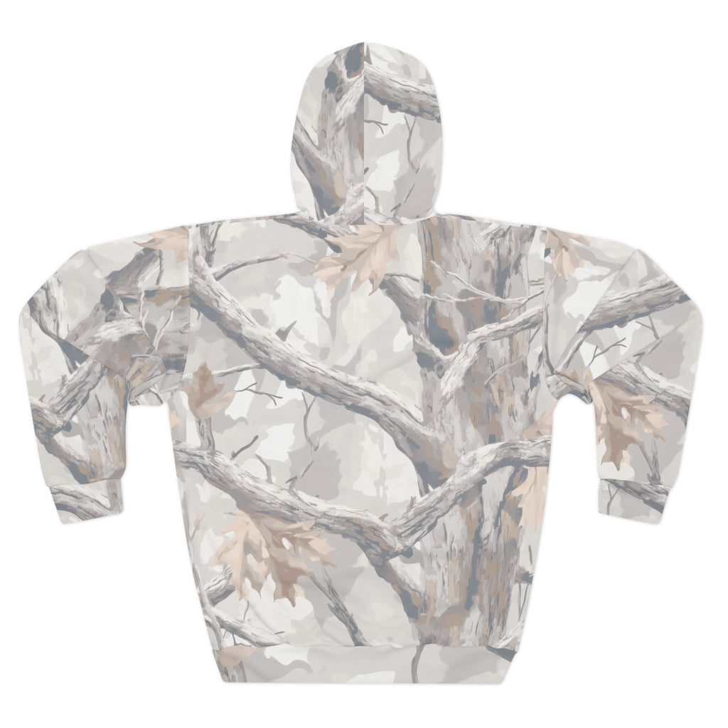 Ghost Camo Pullover Hoodie for Adventurers, Outdoor Gear, Casual Style,