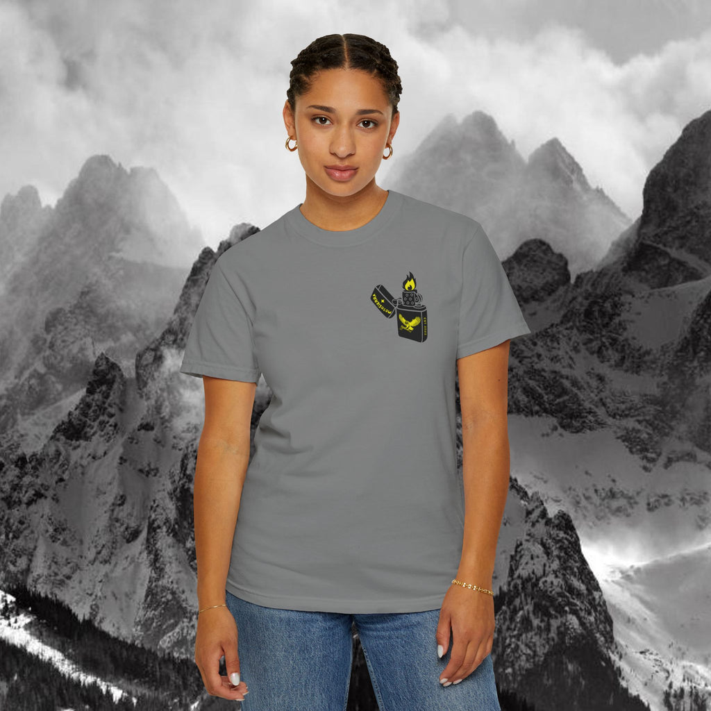 Flint Unisex Garment-Dyed T-shirt