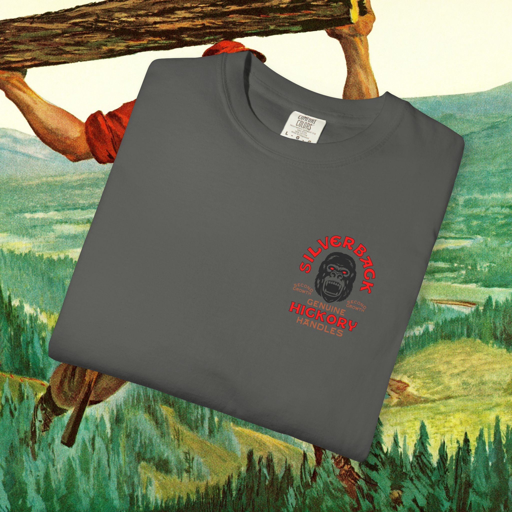 Silverback Axe Handles Unisex Garment-Dyed T-shirt