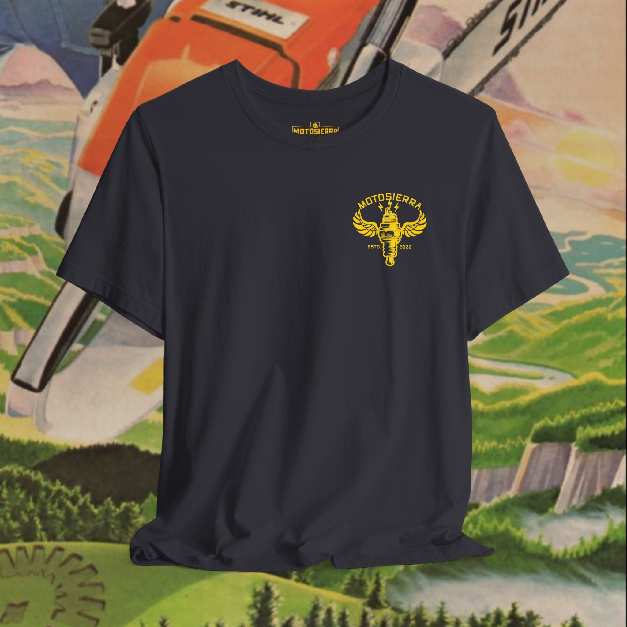 NGK Yellow Unisex Jersey Short Sleeve Tee