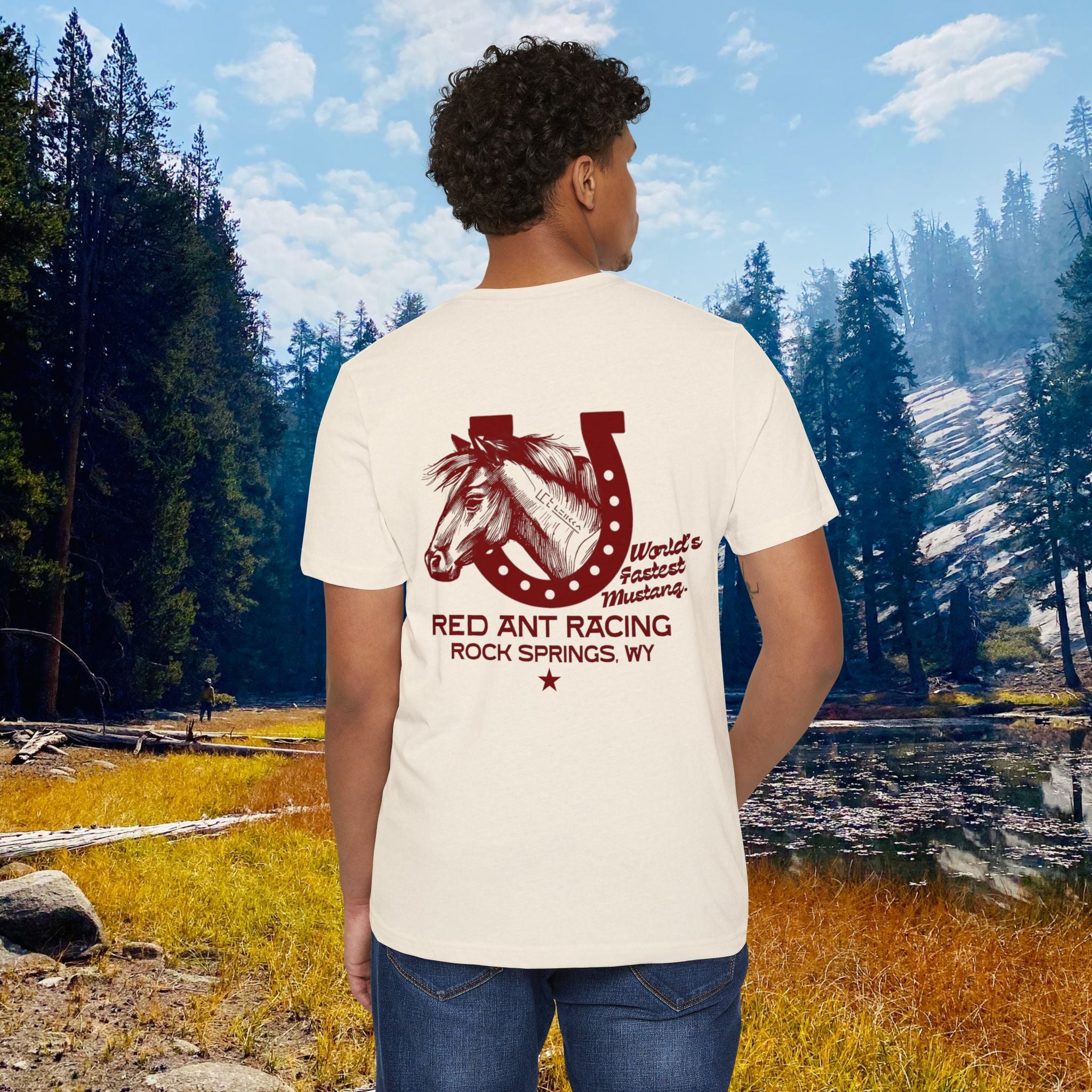 Red Ant Racing Unisex Recycled Organic T-Shirt