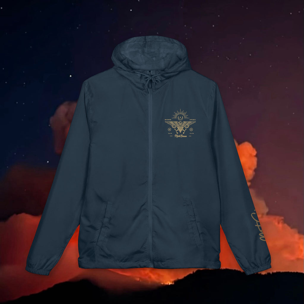 Homage Unisex Full-Zip Windbreaker Jacket