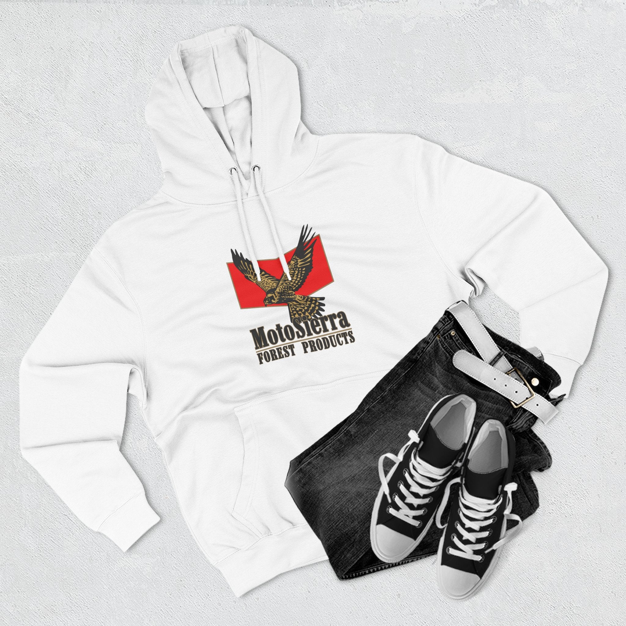 Kestrel Three-Panel Fleece Hoodie