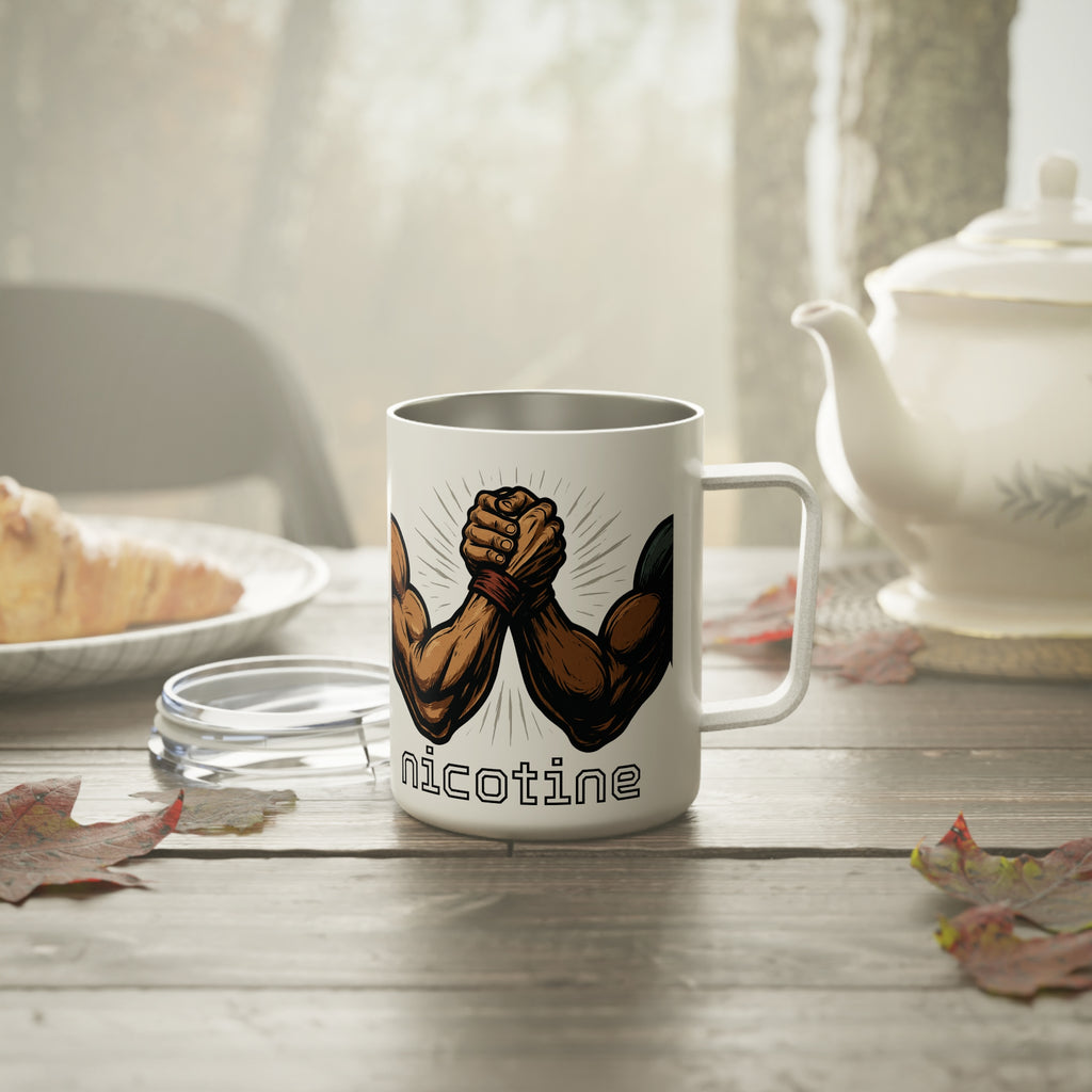 Brothers In Arms Insulated Travel Mug, Camping Coffee Cup