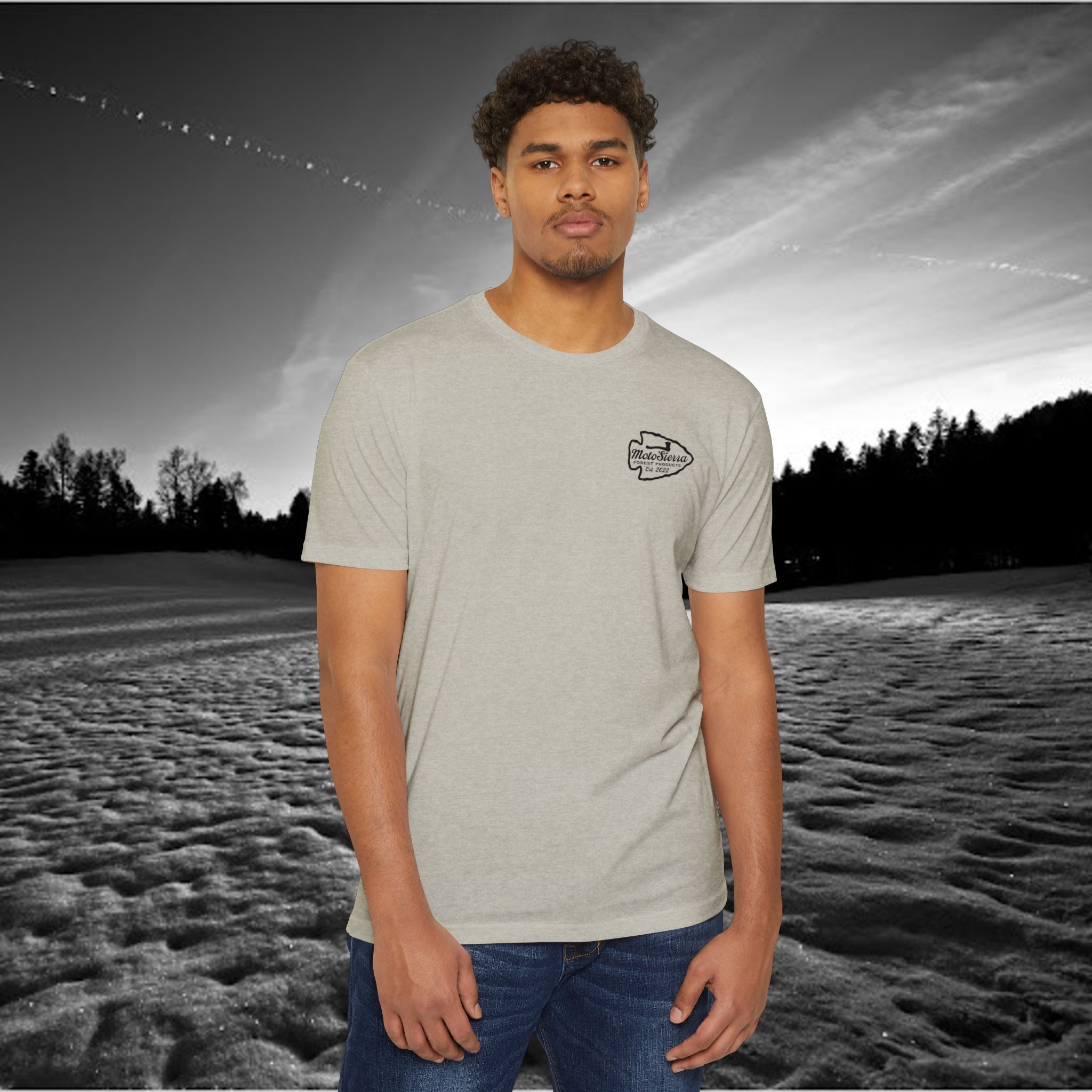 Way Out West Unisex CVC Jersey T-shirt