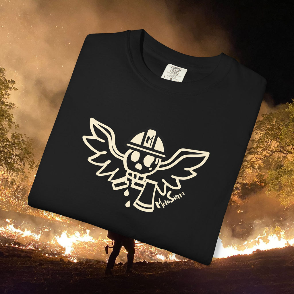 Les Halles Unisex Garment-Dyed T-shirt