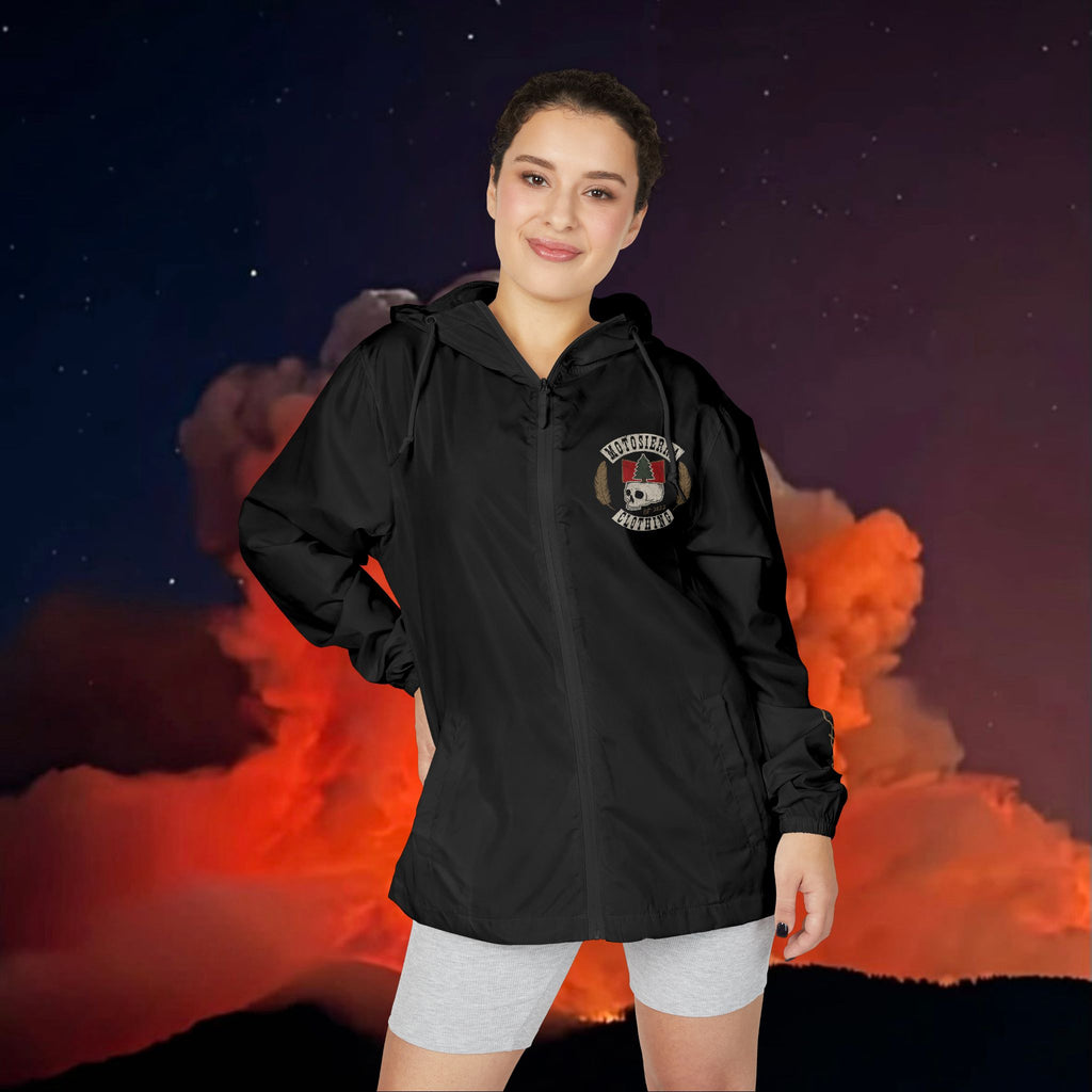 Tree Skull Unisex Full-Zip Windbreaker Jacket