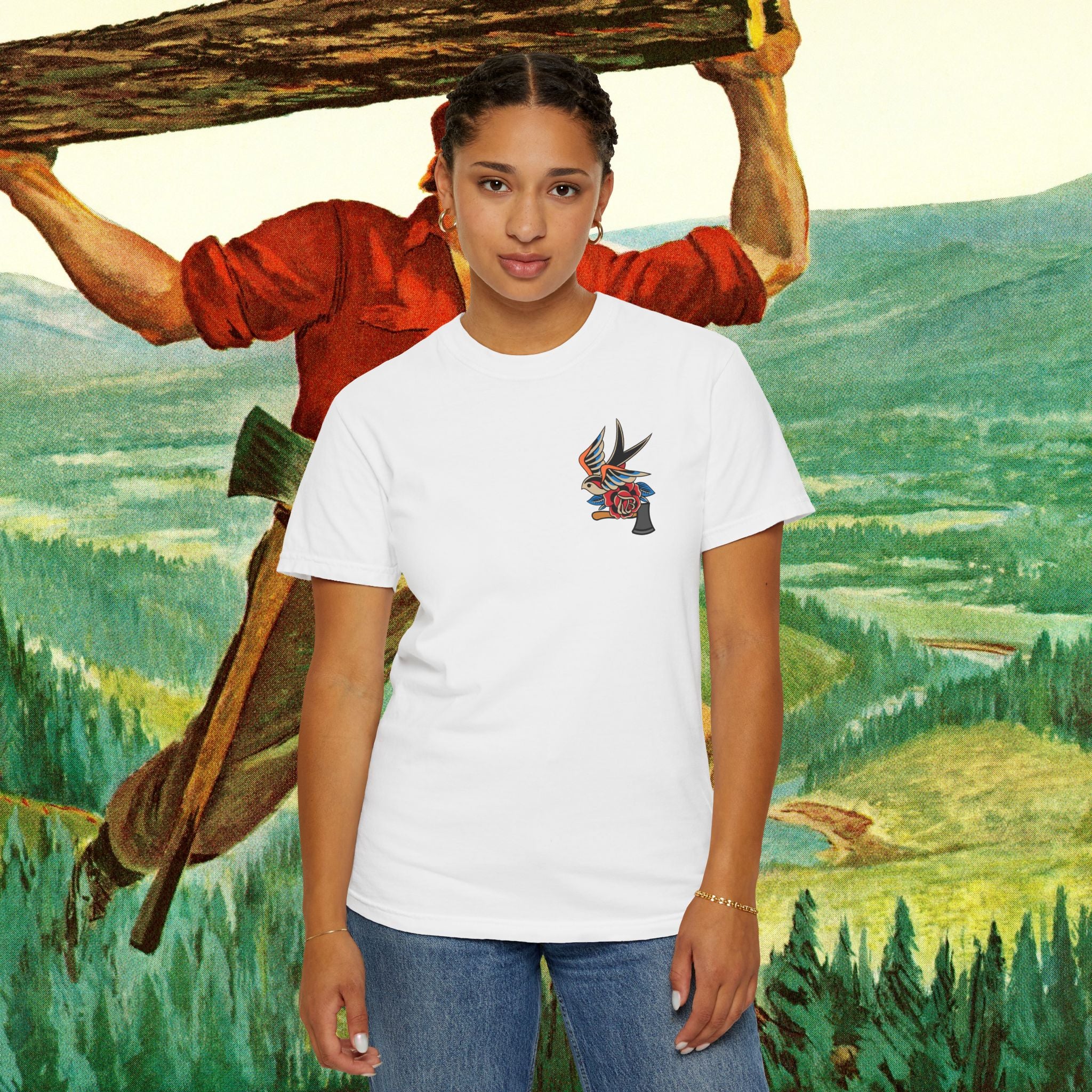 Cornell Unisex Garment-Dyed T-shirt