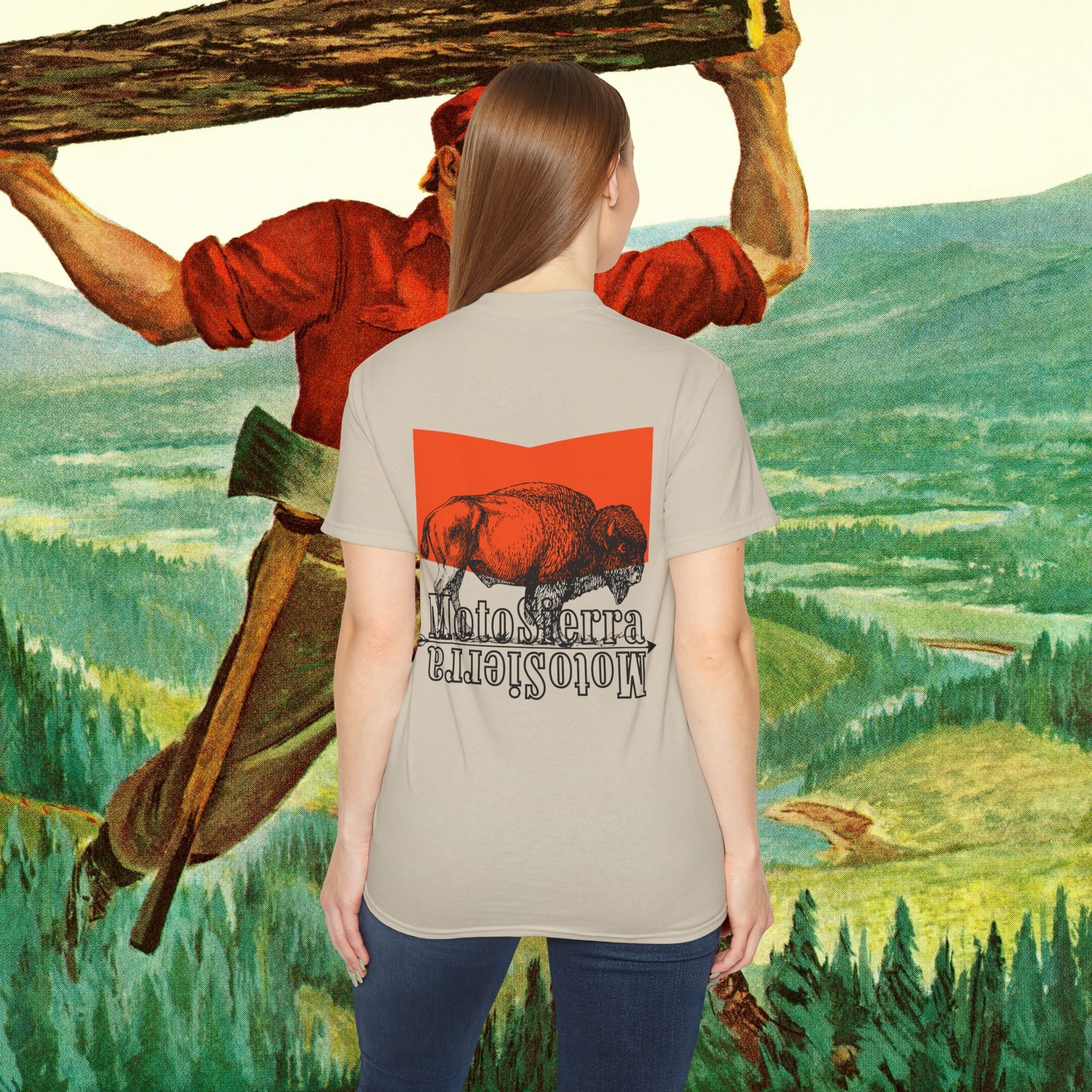 EUROPE ONLY Bison Unisex Ultra Cotton Tee