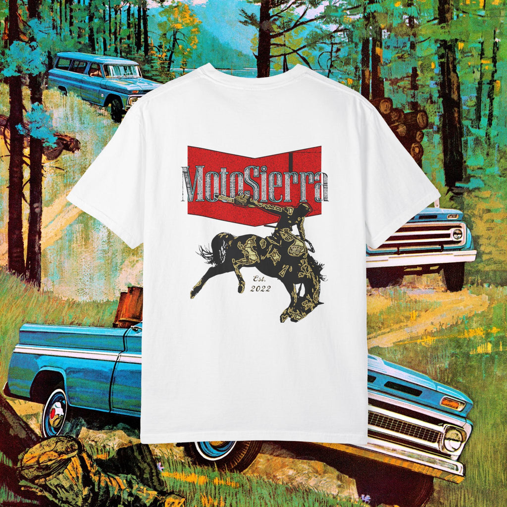 Warped Logo Unisex Garment-Dyed T-shirt