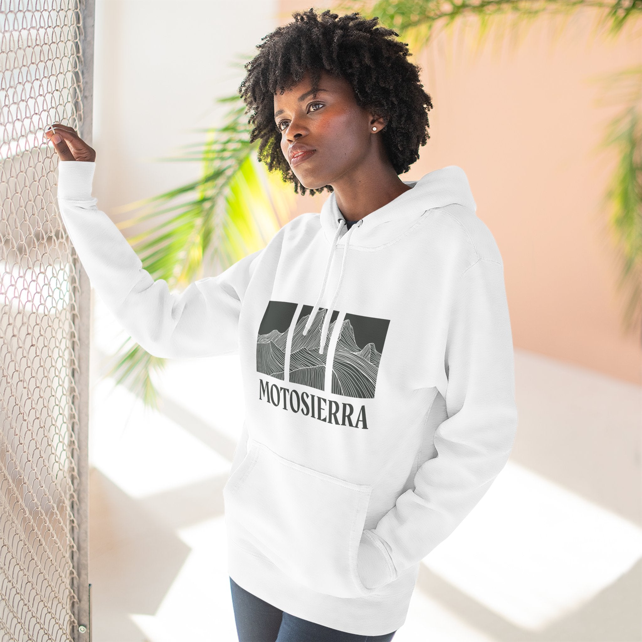 Bowden Three-Panel Fleece Hoodie