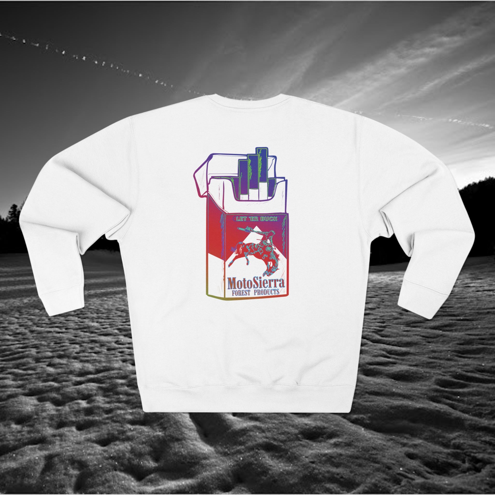 Neon Dart Unisex Crewneck Sweatshirt