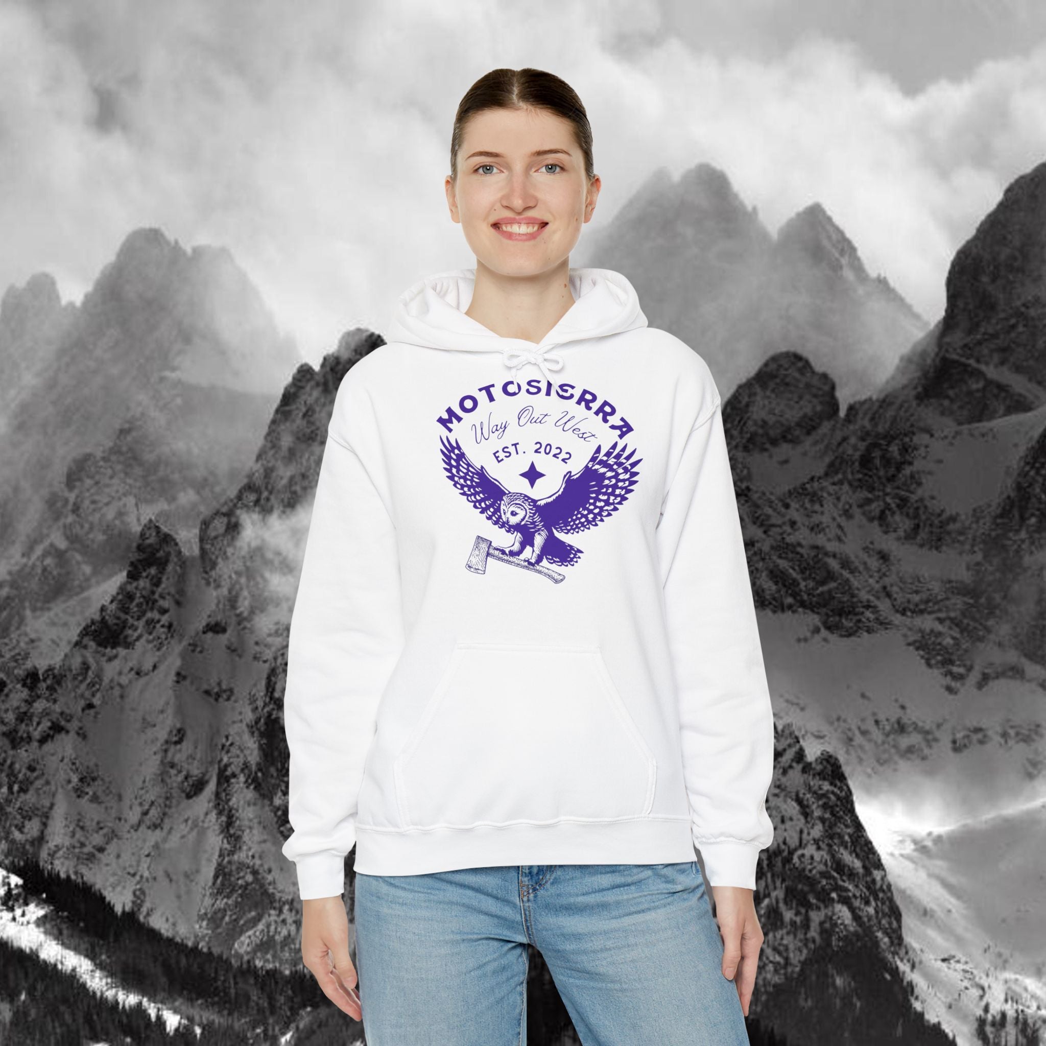 EU Motosierra Hoodie - Cozy Unisex Sweatshirt for Outdoor Lovers, Ideal Gift for Nature Enthusiasts, Perfect for Camping & Hiking