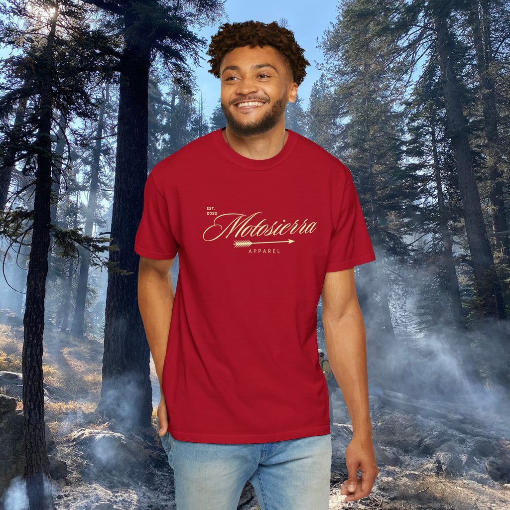 Script Logo Unisex Garment-Dyed T-shirt