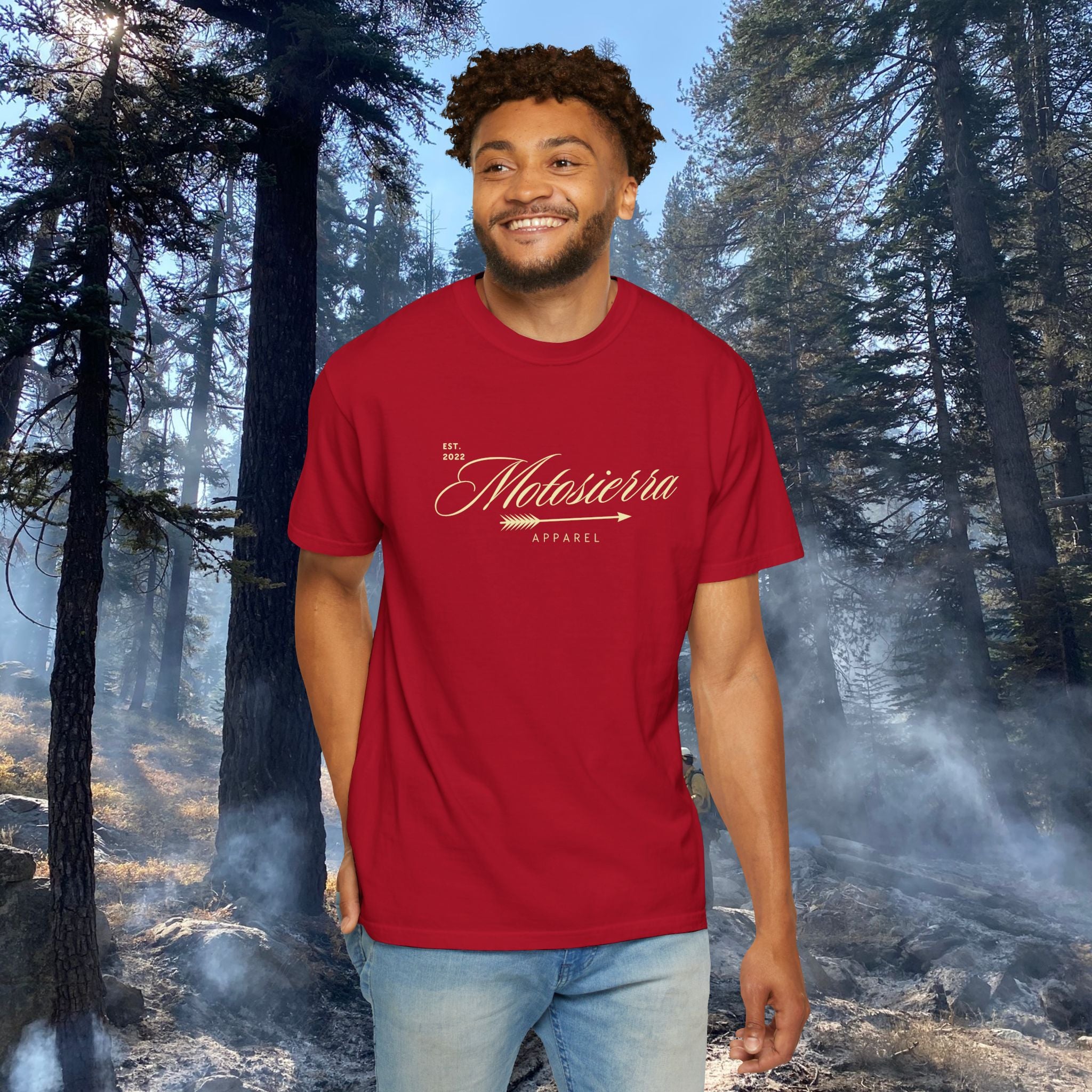 Script Logo Unisex Garment-Dyed T-shirt