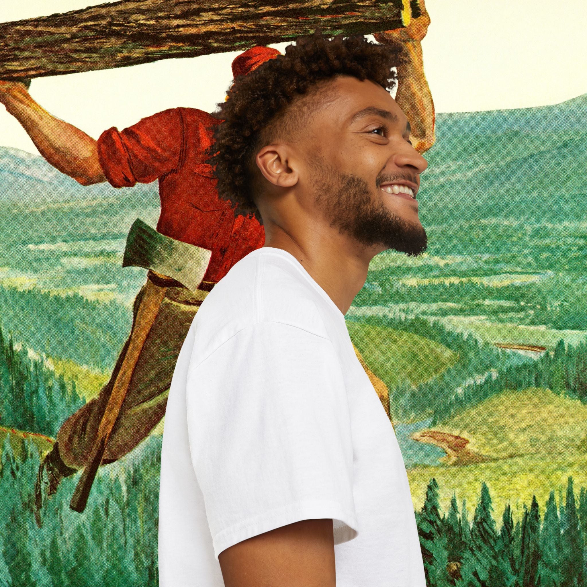 EUROPE ONLY Bison Unisex Ultra Cotton Tee