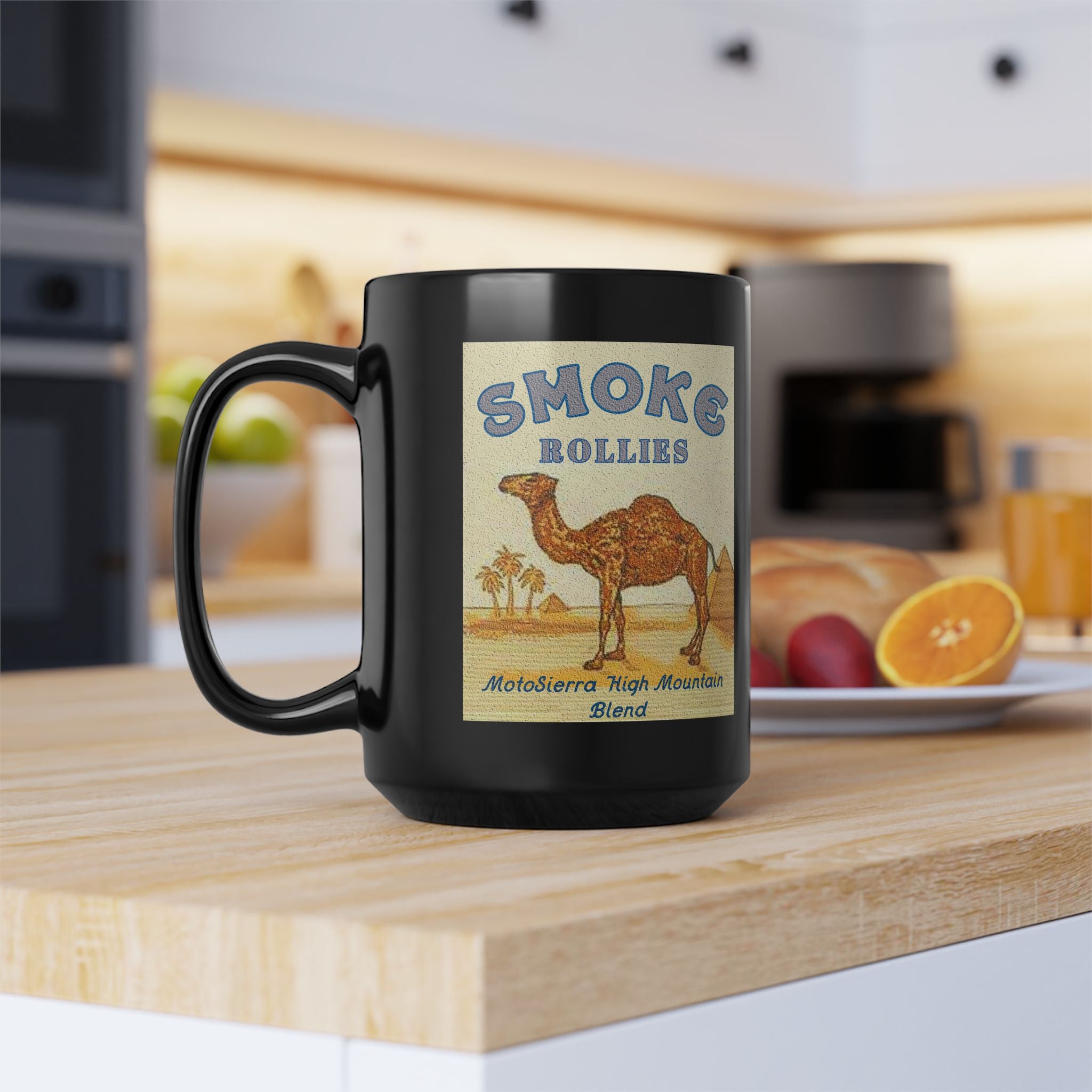 Turkish Blend Black Mug, 15oz