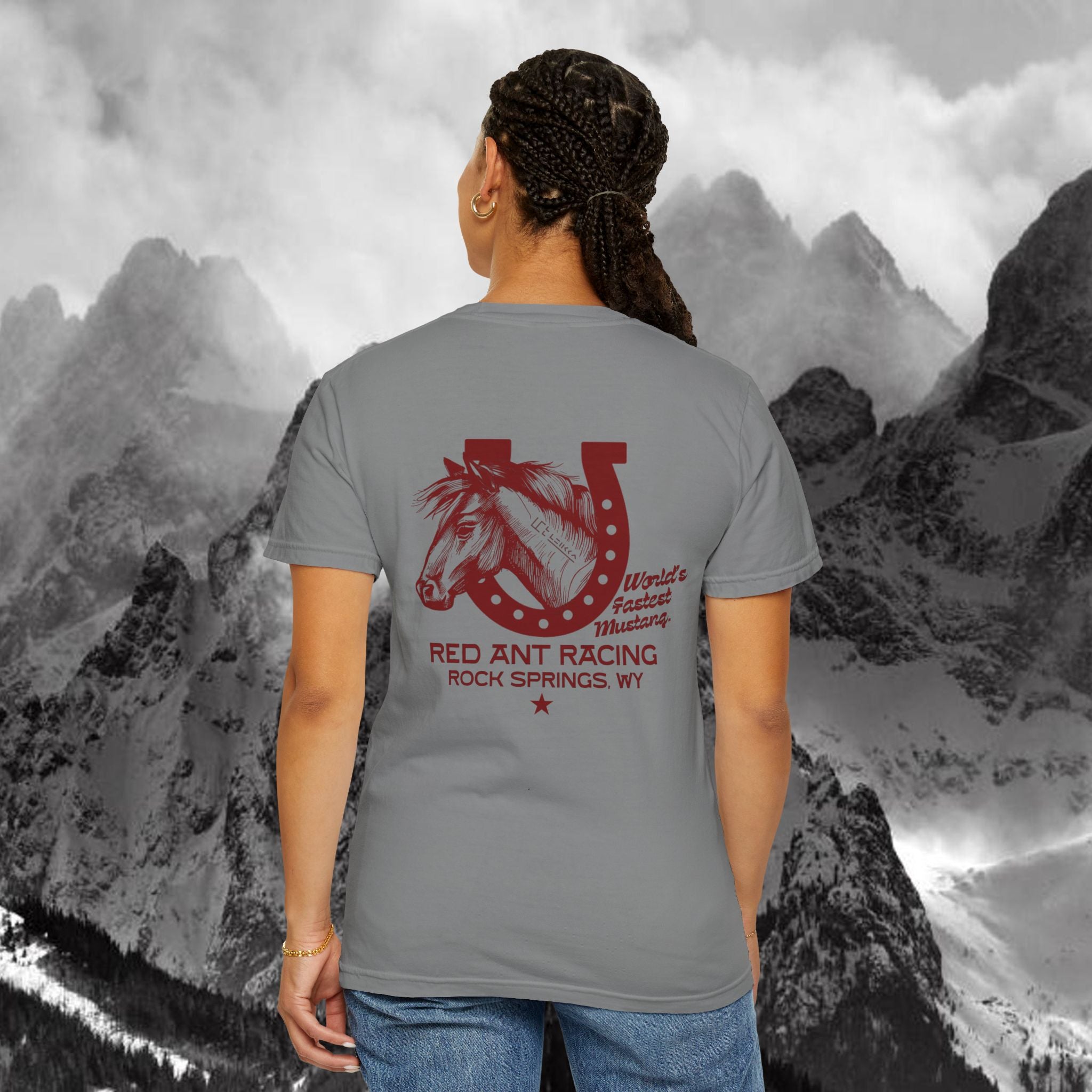Red Ant Racing Unisex Garment-Dyed T-shirt