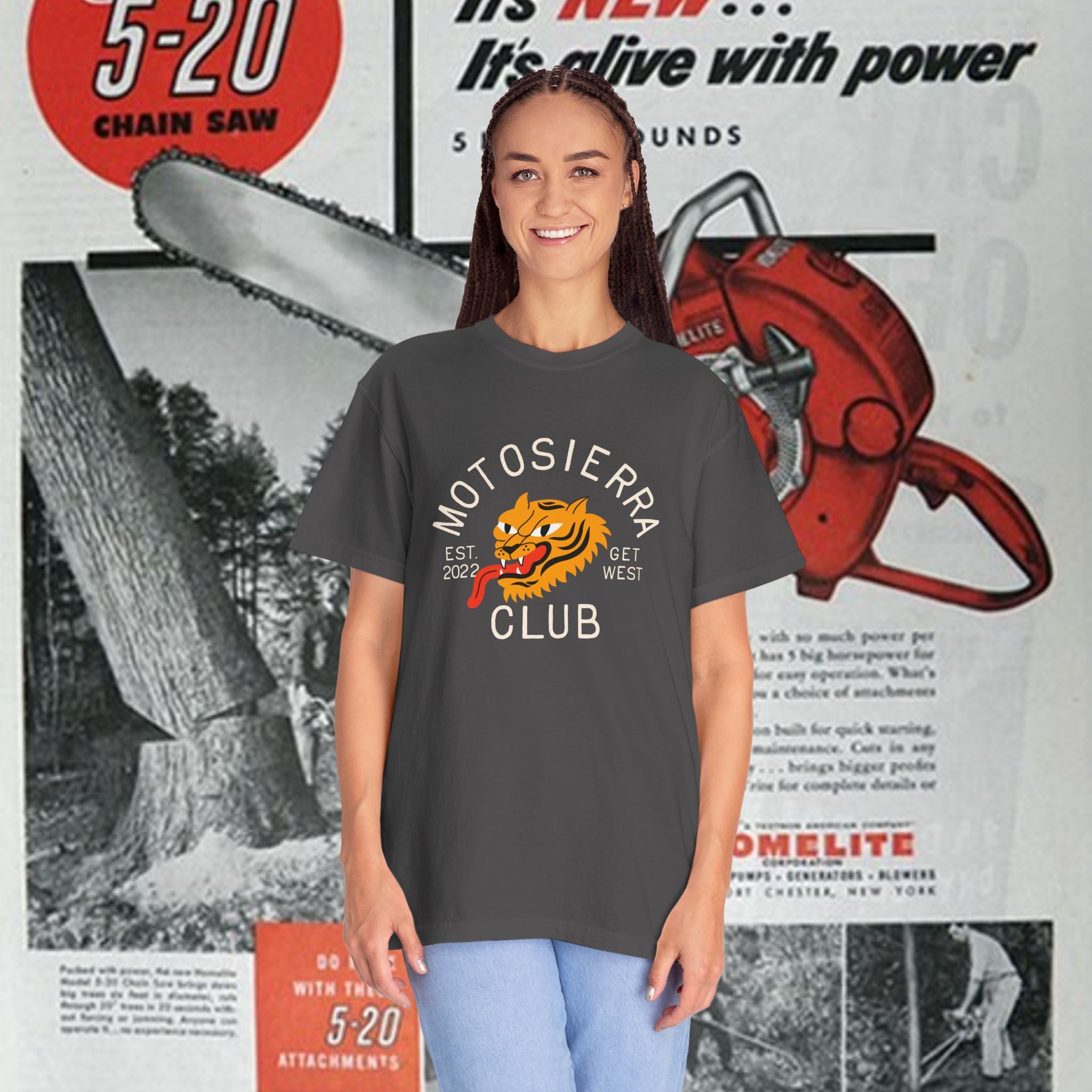 Vladivostok Unisex Garment-Dyed T-shirt